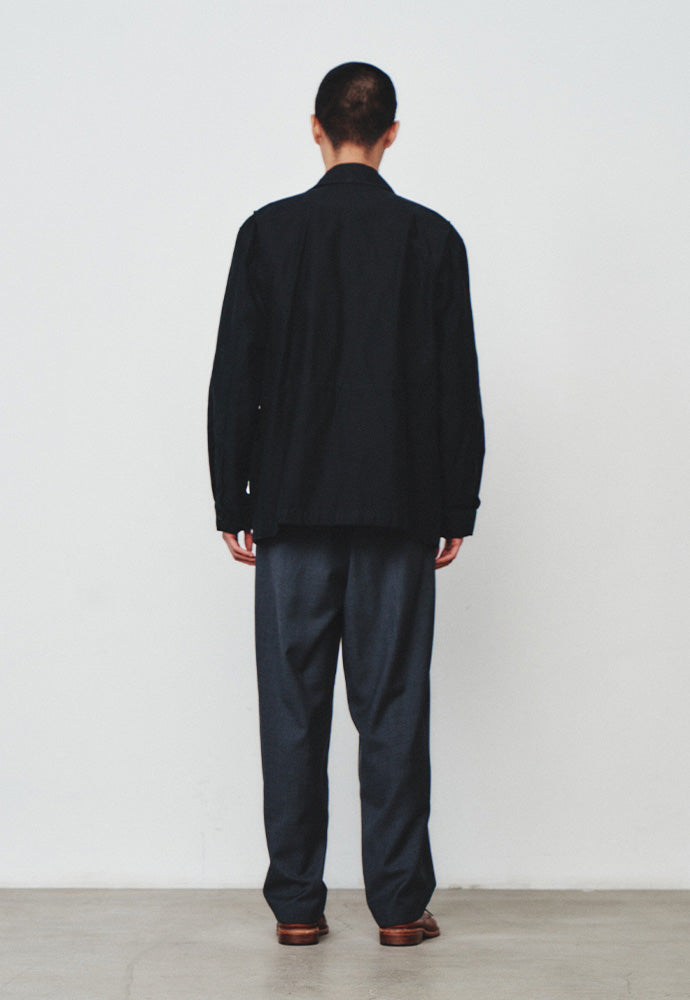 Art if acts - Back satin Garment Field Jacket (Vintage Black) product image 3 | TRAB K-Fashion Australia
