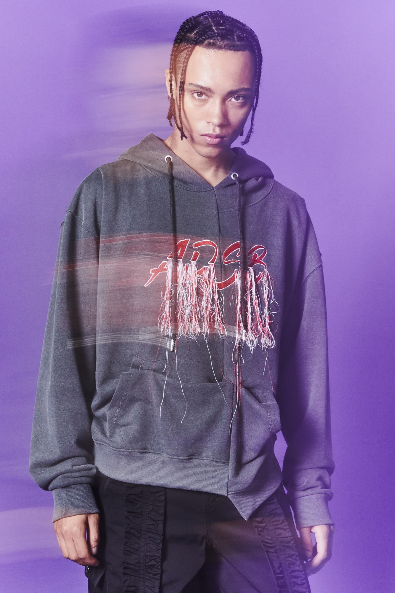 Andersson Bell - (essential) Unisex Rework Adsb Cheerleader Hoodie (Charcoal) product image 12 | TRAB K-Fashion Australia