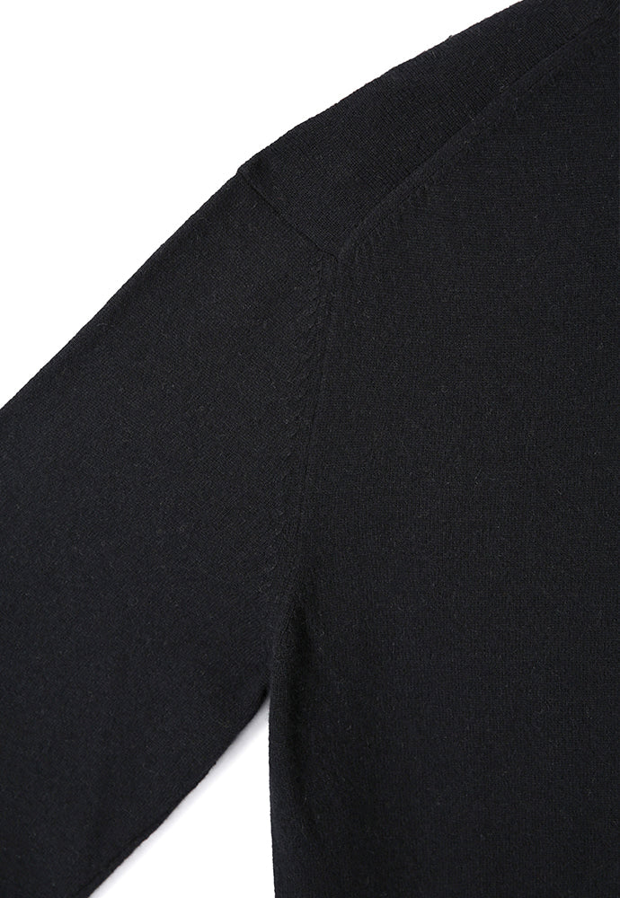 Art if acts - Cashmere V-Neck Knit (Black) product image 9 | TRAB K-Fashion Australia