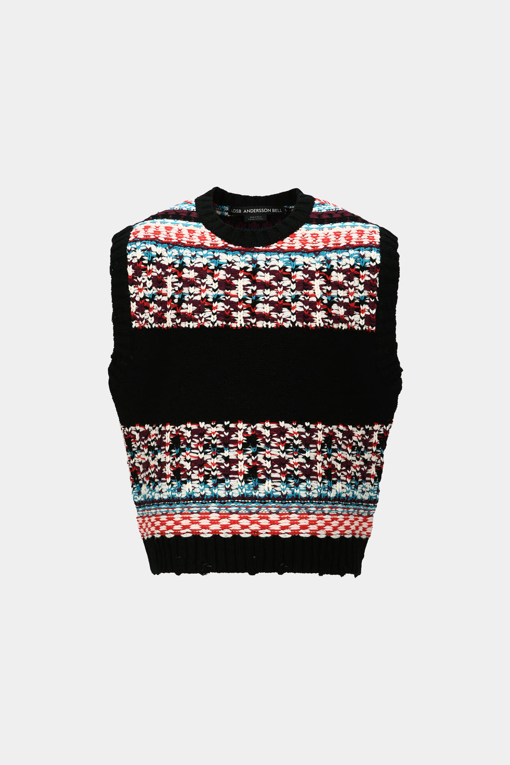 Andersson Bell - Unisex Nordic Crewneck Vest (Black) product image 11 | TRAB K-Fashion Australia
