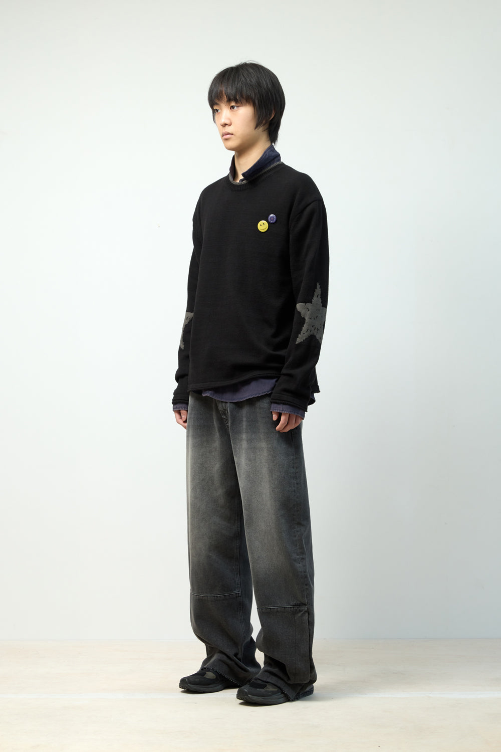 Hatchingroom - Stars Knit (Black) product image 10 | TRAB K-Fashion Australia