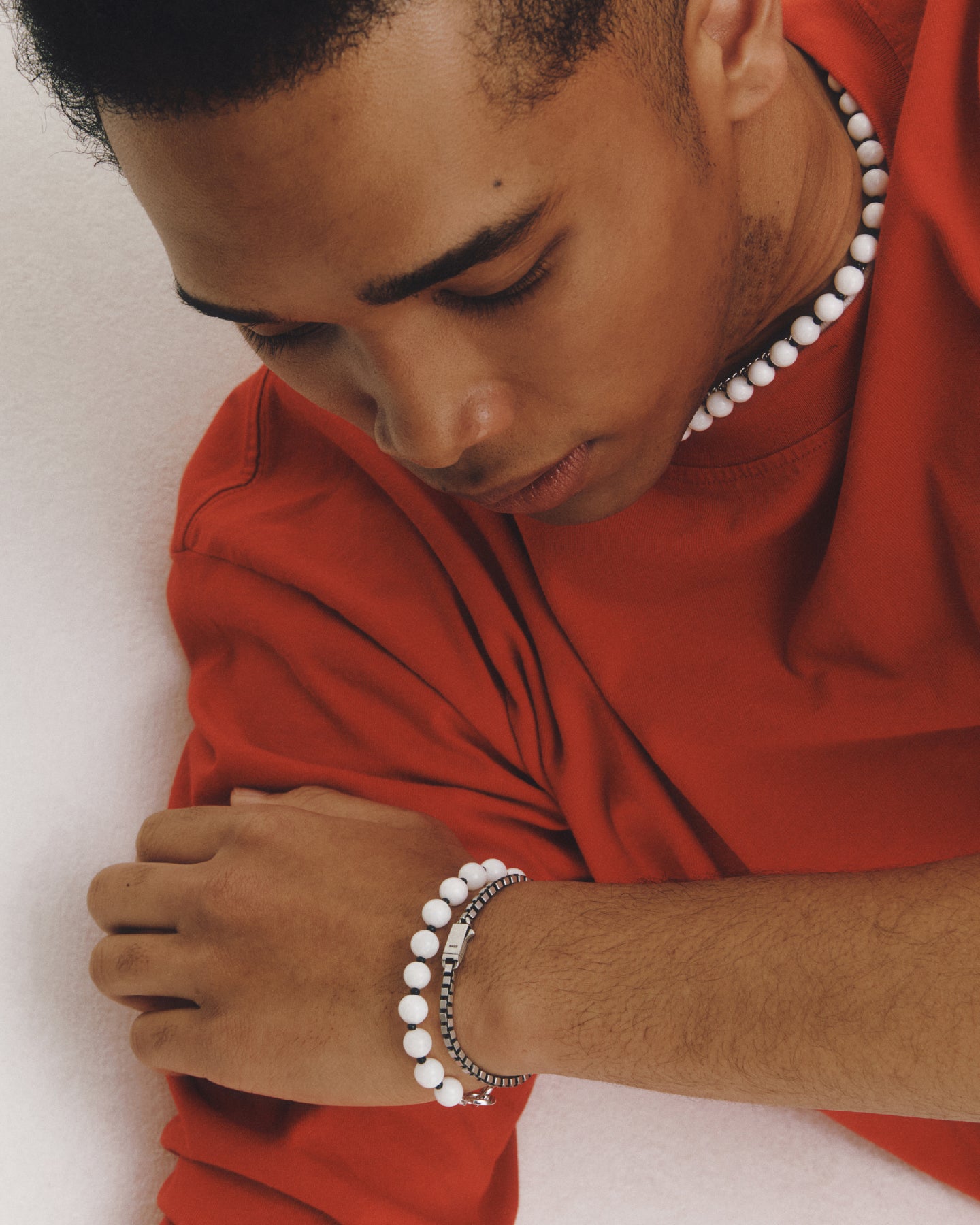 Numbering - Box Chain Bracelet #5927 product image 3 | TRAB K-Fashion Australia