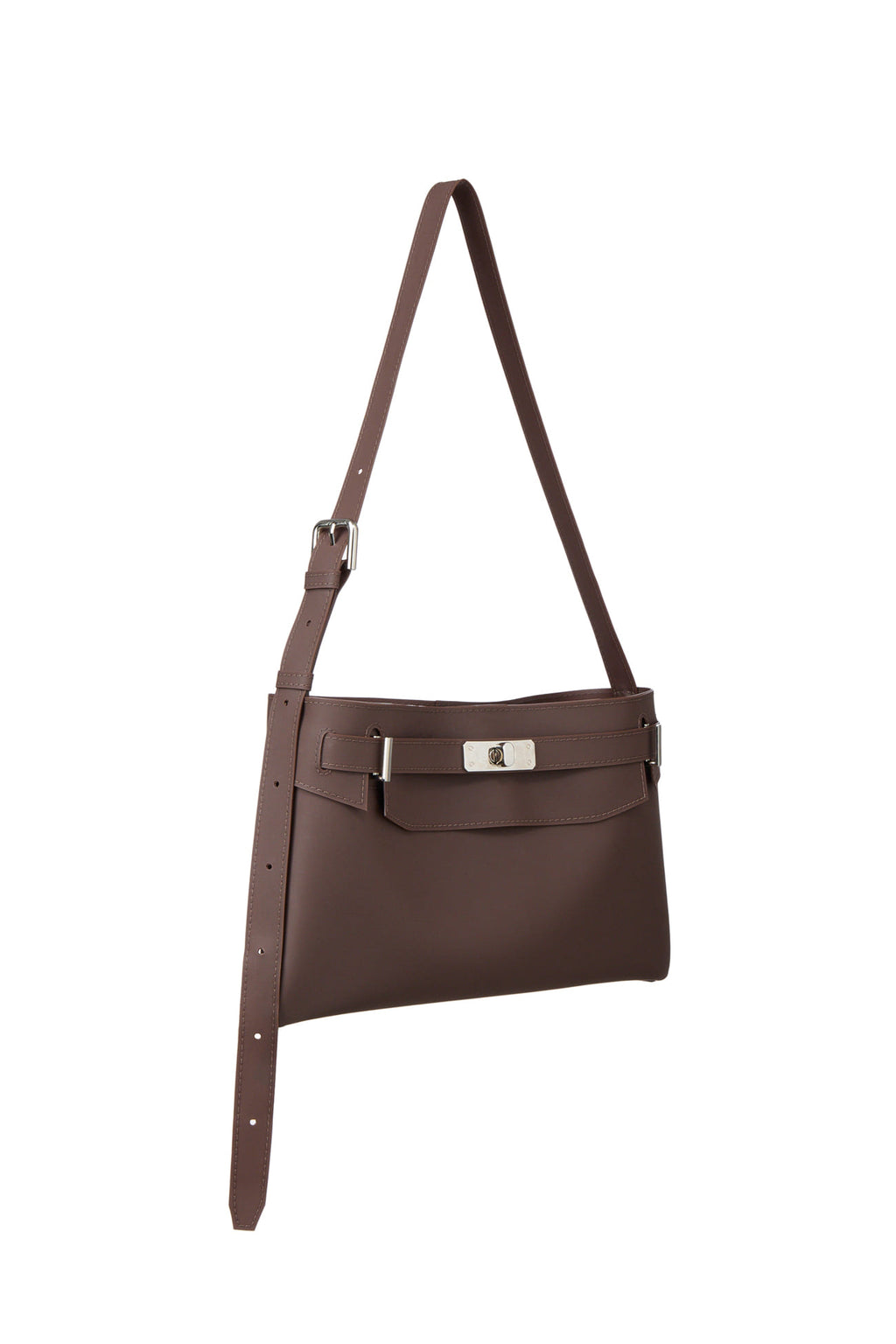 Deinet - Jelly Two-Way Middle Bag (Brown) product image 3 | TRAB K-Fashion Australia