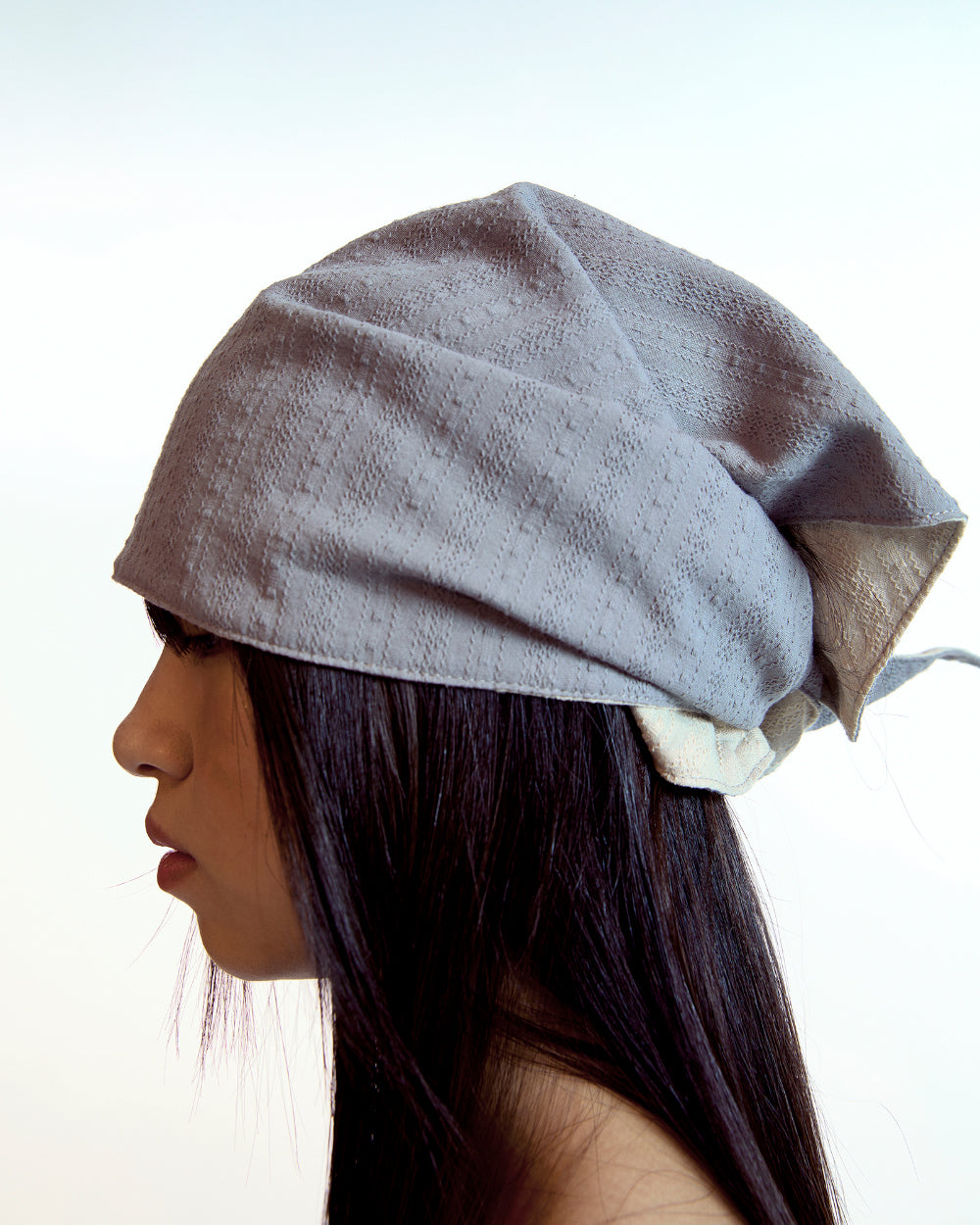 Coyseio - Button Reversible Scarf (Charcoal) product image 5 | TRAB K-Fashion Australia