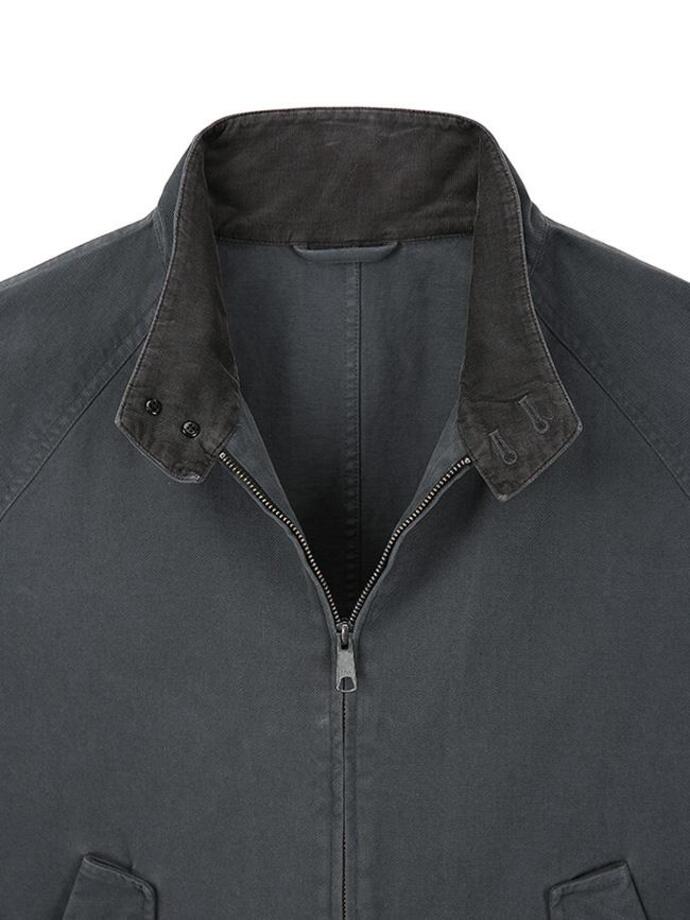 Art if acts - Garment Washed Harrington Jacket (Faded Charcoal) product image 10 | TRAB K-Fashion Australia