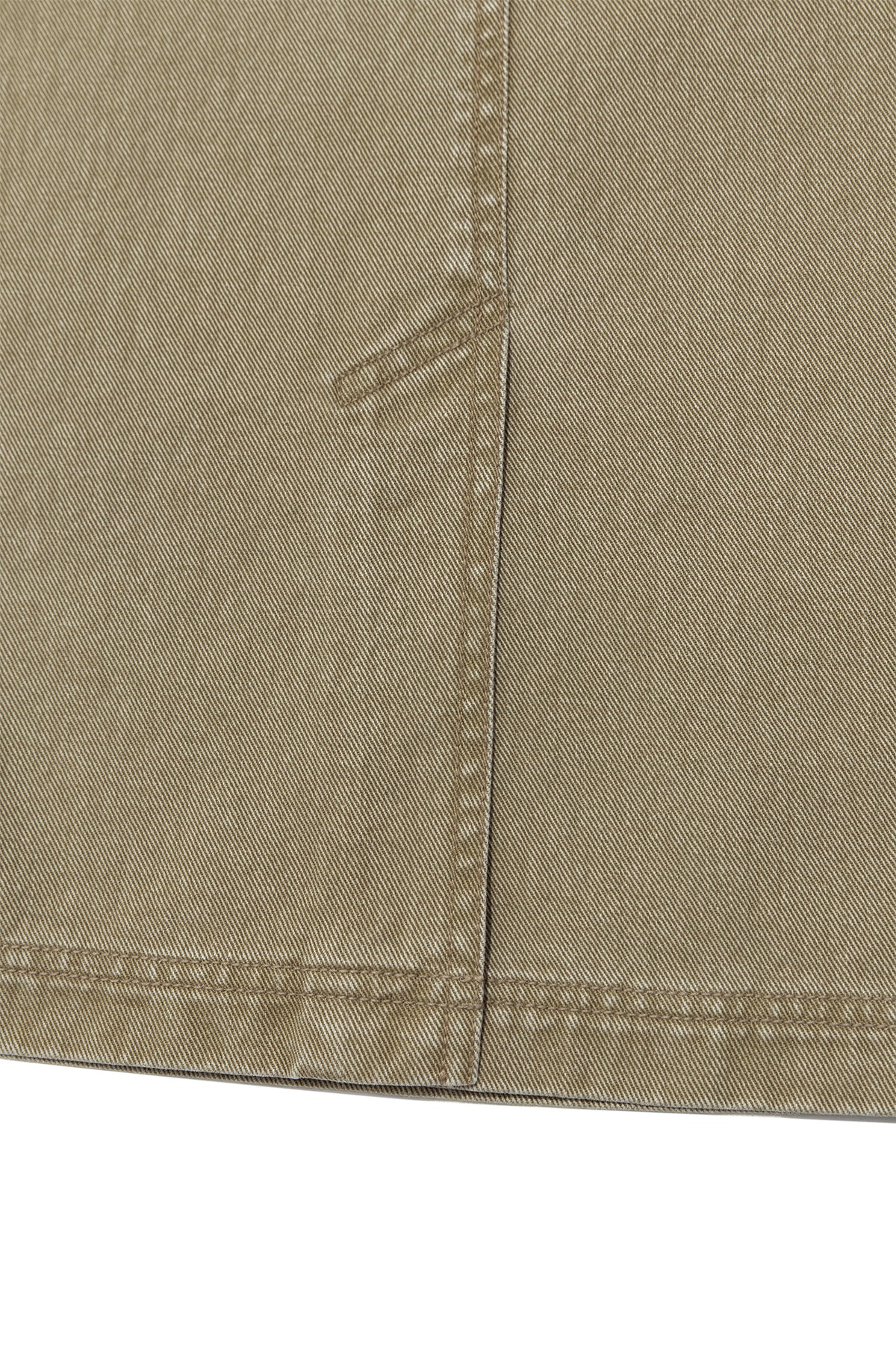 Matin Kim - Side Pocket Point Midi Skirt (Light Khaki) product image 6 | TRAB K-Fashion Australia
