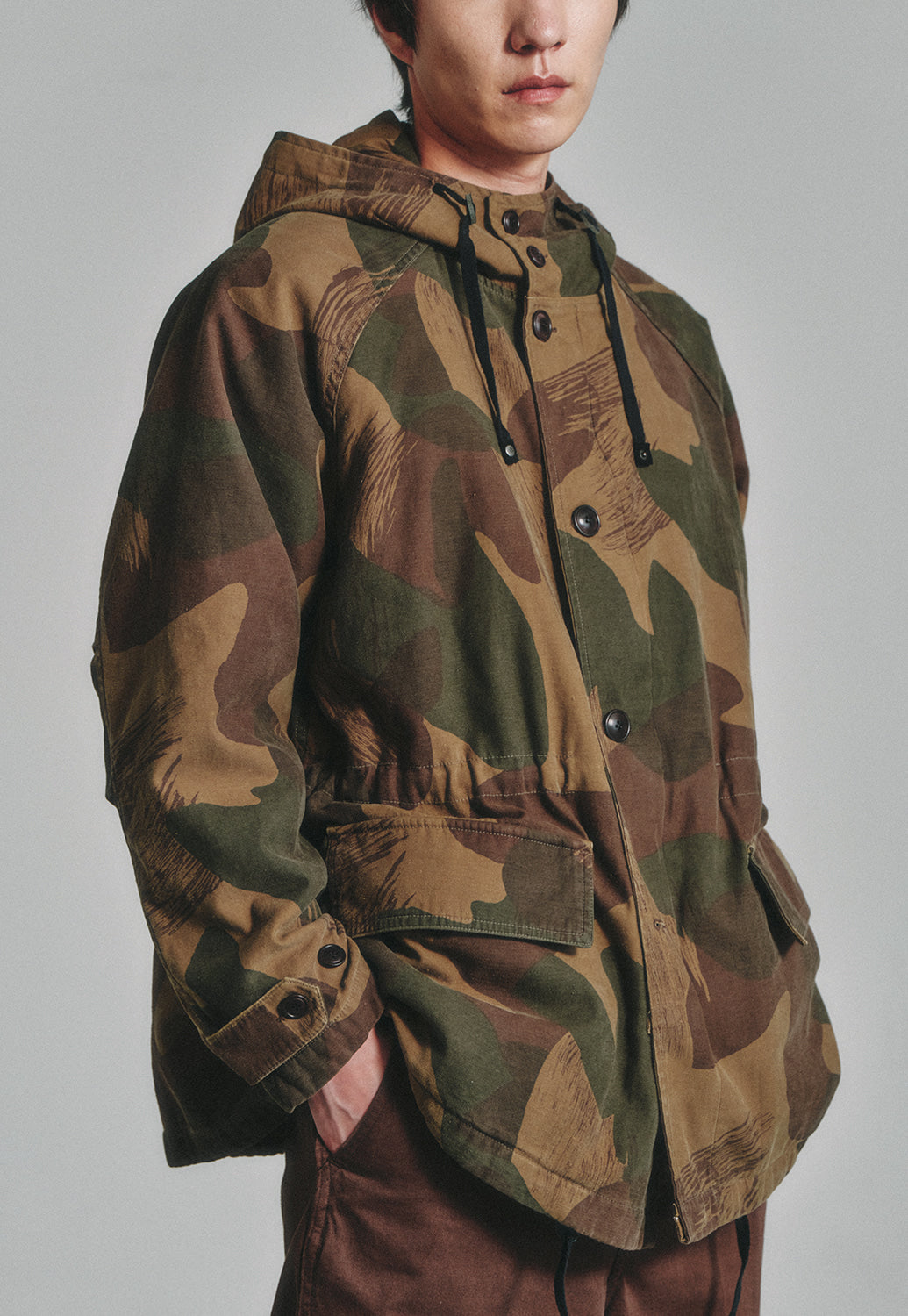 Art if acts - Camo Mil Parka (UK Brushstroke Wood) product image 6 | TRAB K-Fashion Australia