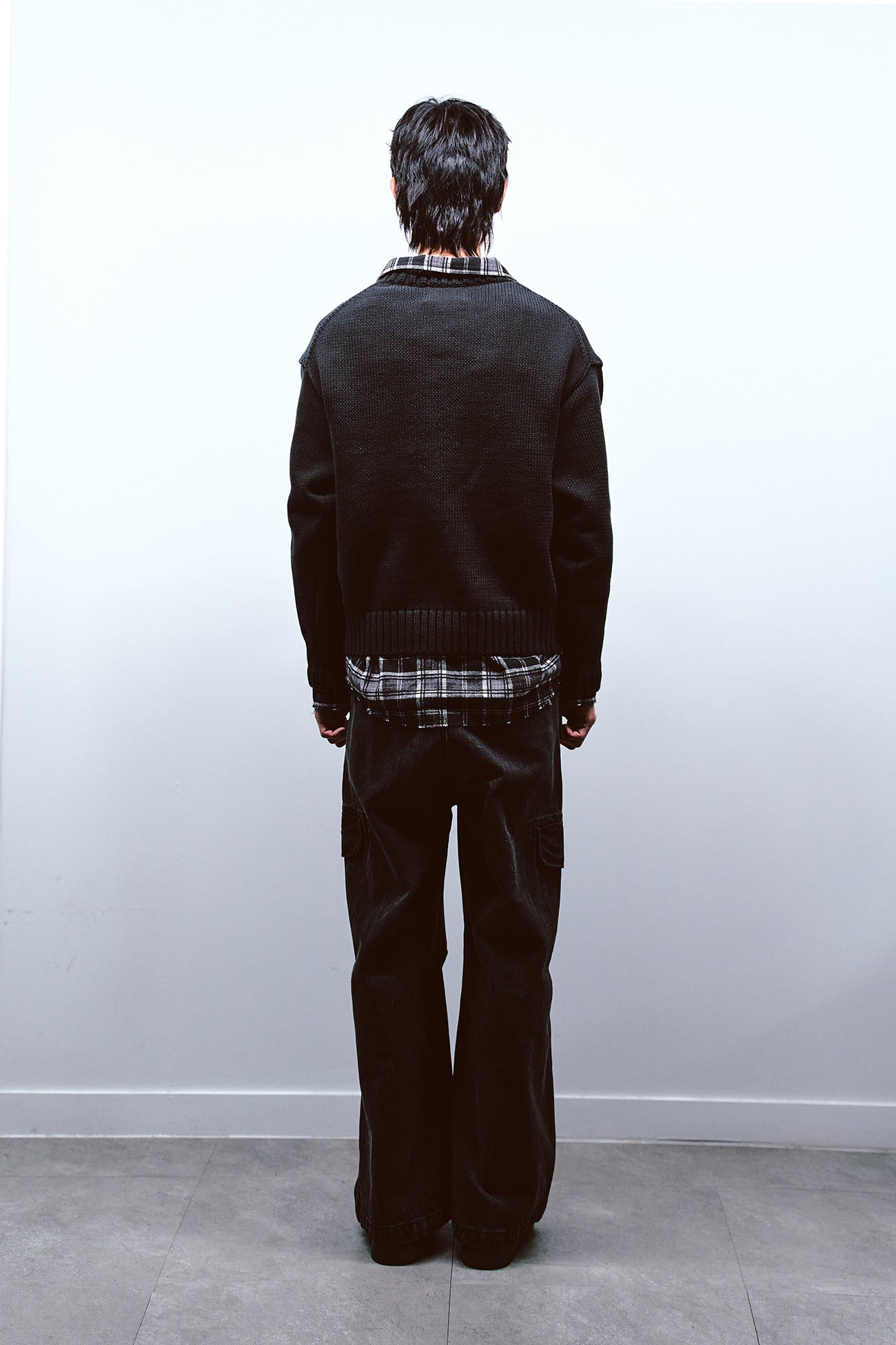 Deinet - Chain Denim M51 Cargo Pants (Black) product image 7 | TRAB K-Fashion Australia