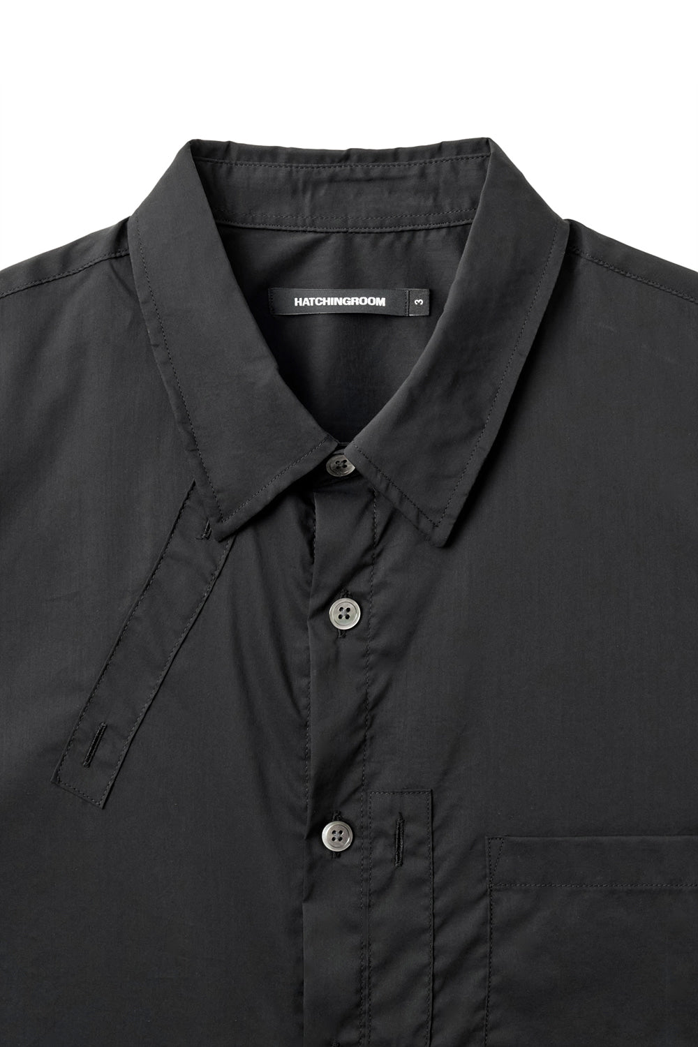 Hatchingroom - Plaket Shirt (Black) product image 3 | TRAB K-Fashion Australia