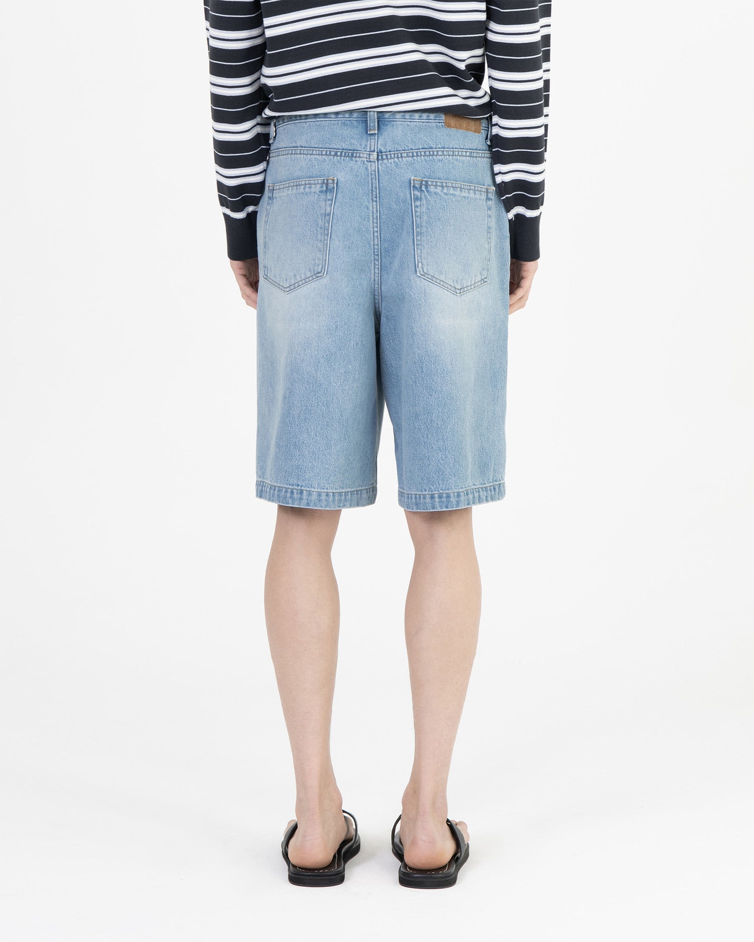 Brownyard - Denim Shorts (Light Blue) product image 2 | TRAB K-Fashion Australia
