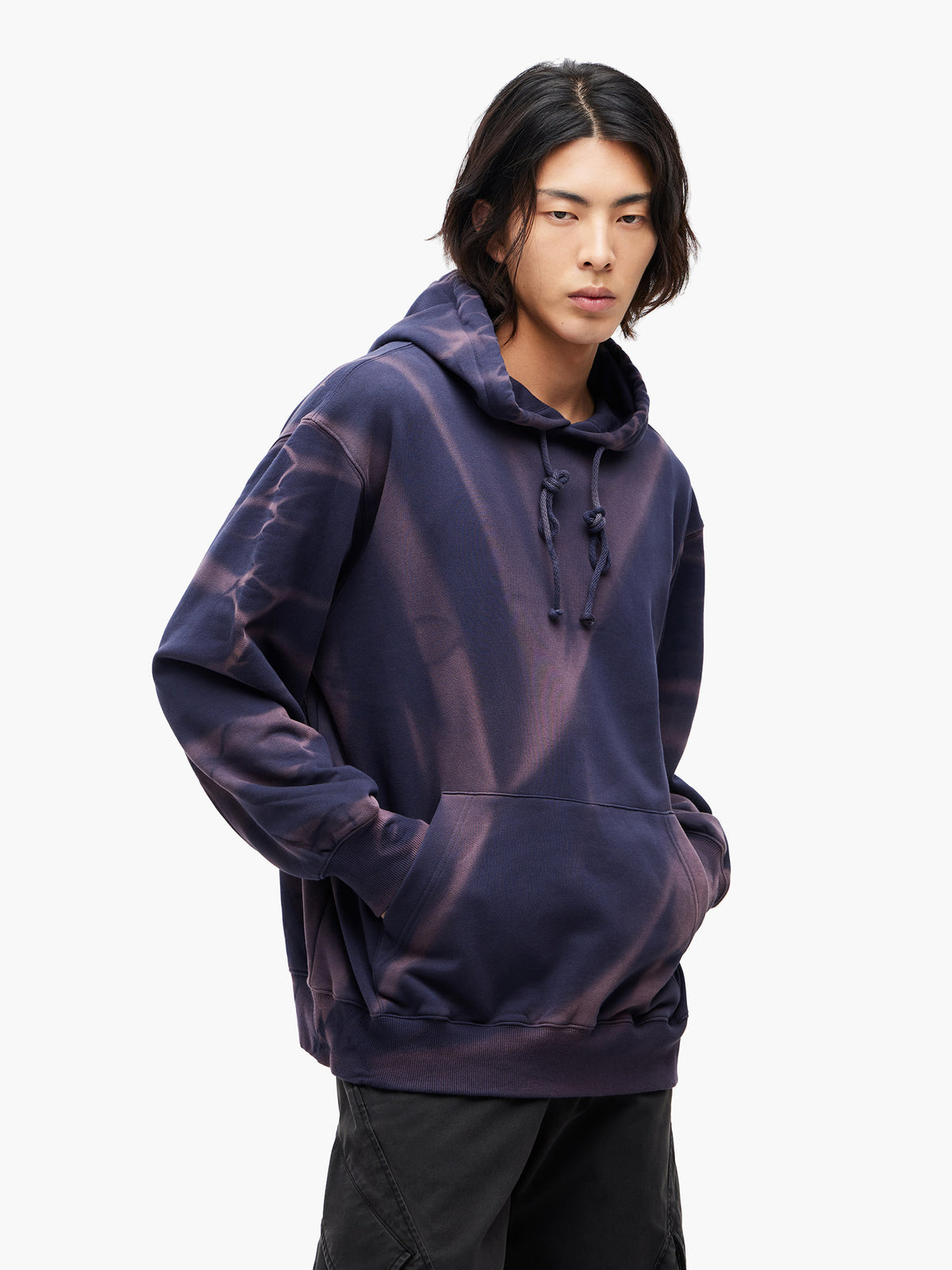 Jiyong Kim - Sun-Bleached Hoodie (Purple) product image 2 | TRAB K-Fashion Australia