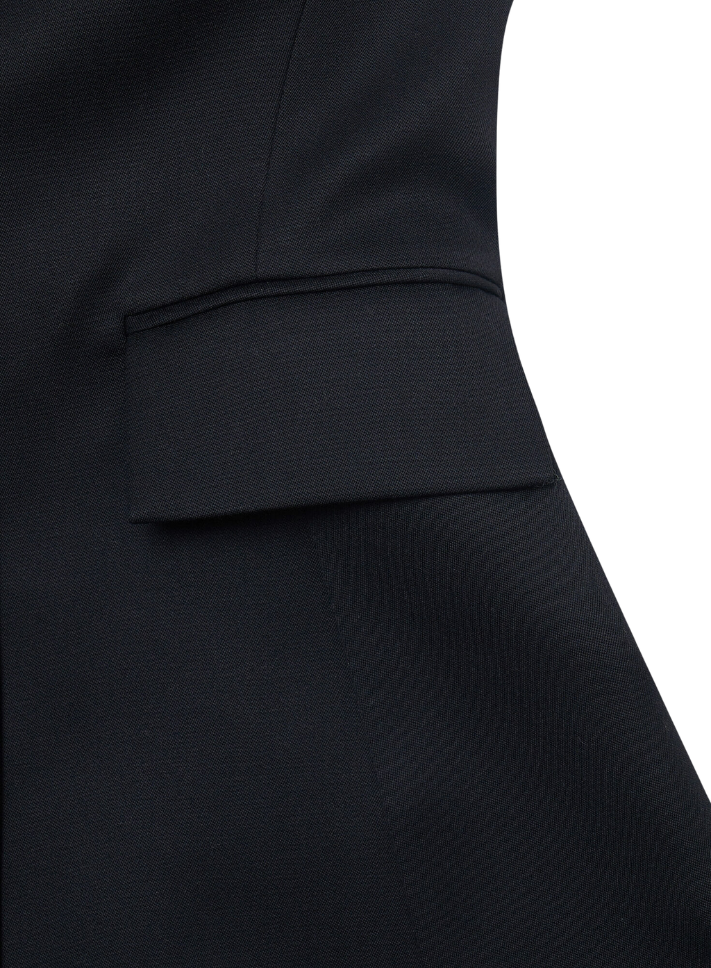 Kimhe Kim - Pearl Buttons Wool-Blend Bustier Mini Dress (Black) product image 10 | TRAB K-Fashion Australia