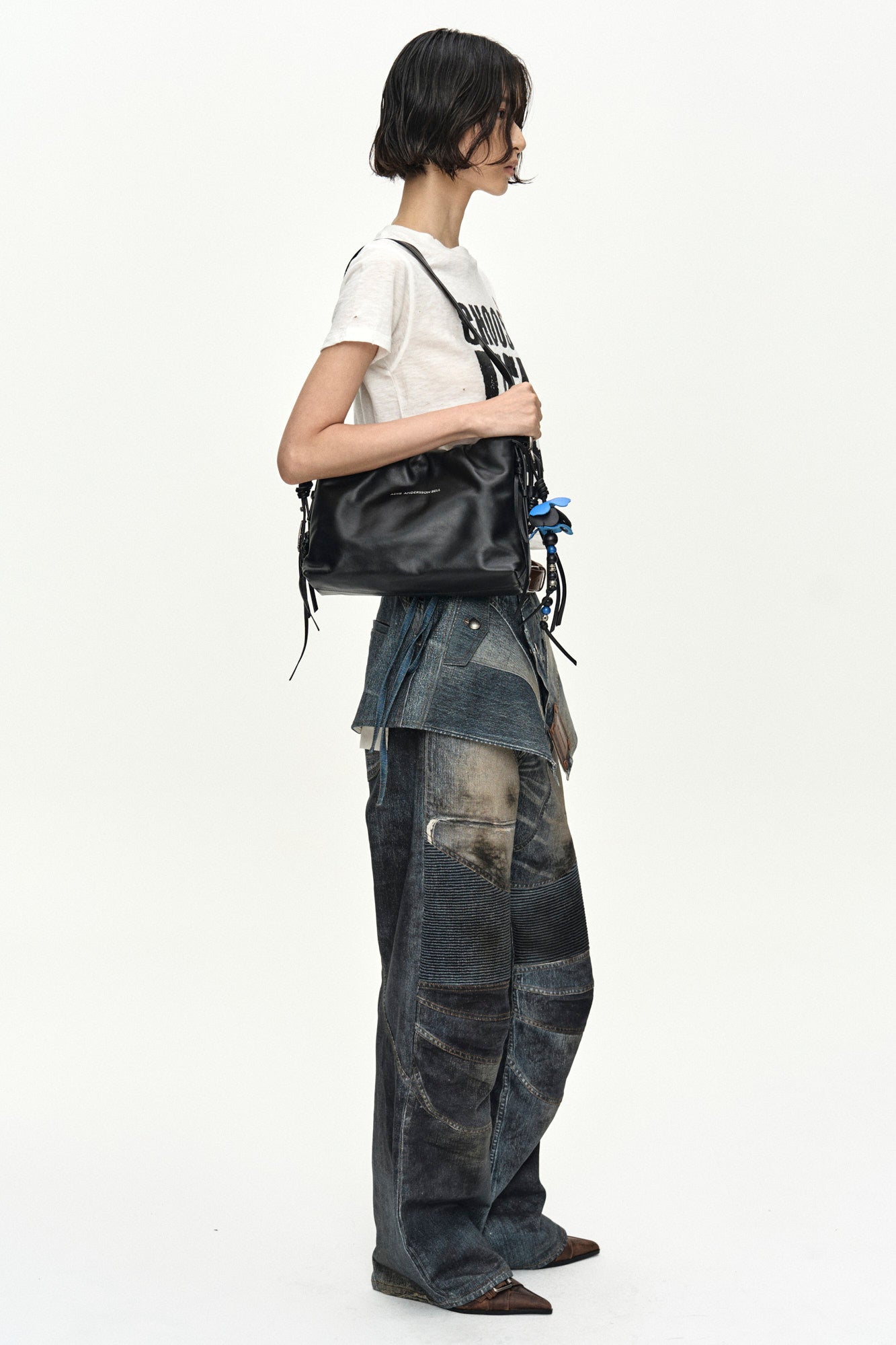 Andersson Bell - (essential) Unisex Choose Life T-Shirt (White) product image 9 | TRAB K-Fashion Australia
