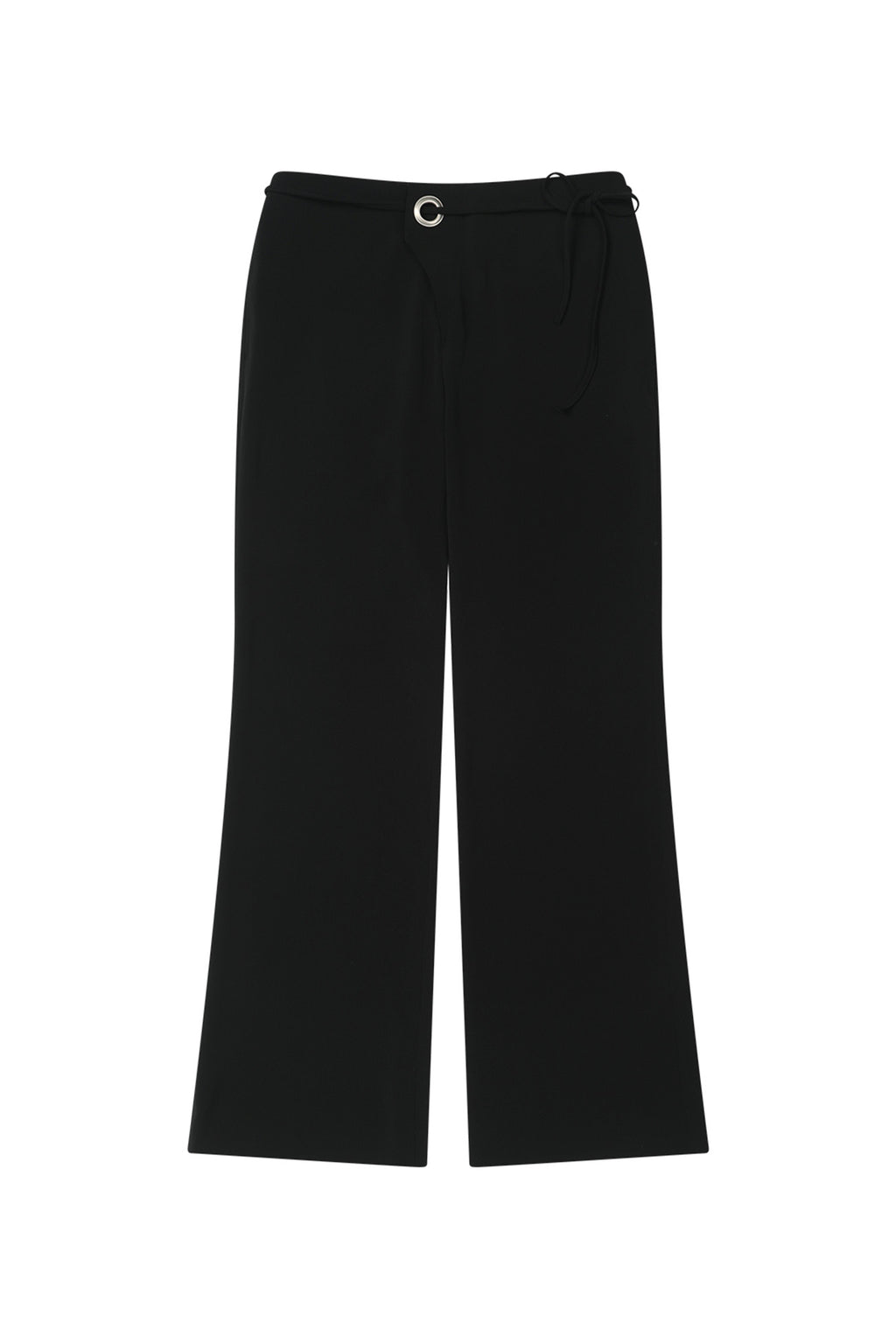 Deinet - Eyelet Point Bootscut Slacks (Black) product image 7 | TRAB K-Fashion Australia