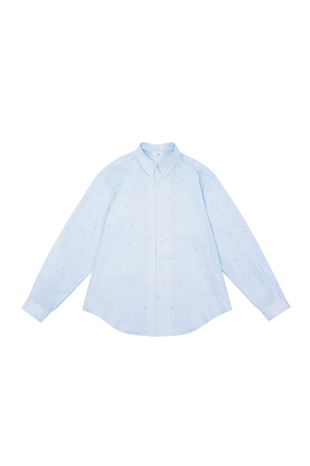 Stu - Crystal Stripe Shirt (Blue) product image 14 | TRAB K-Fashion Australia