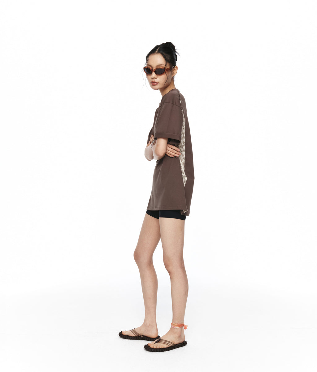 XLIM - Ep.7 Synopsis 02 T-Shirt (Brown) product image 11 | TRAB K-Fashion Australia