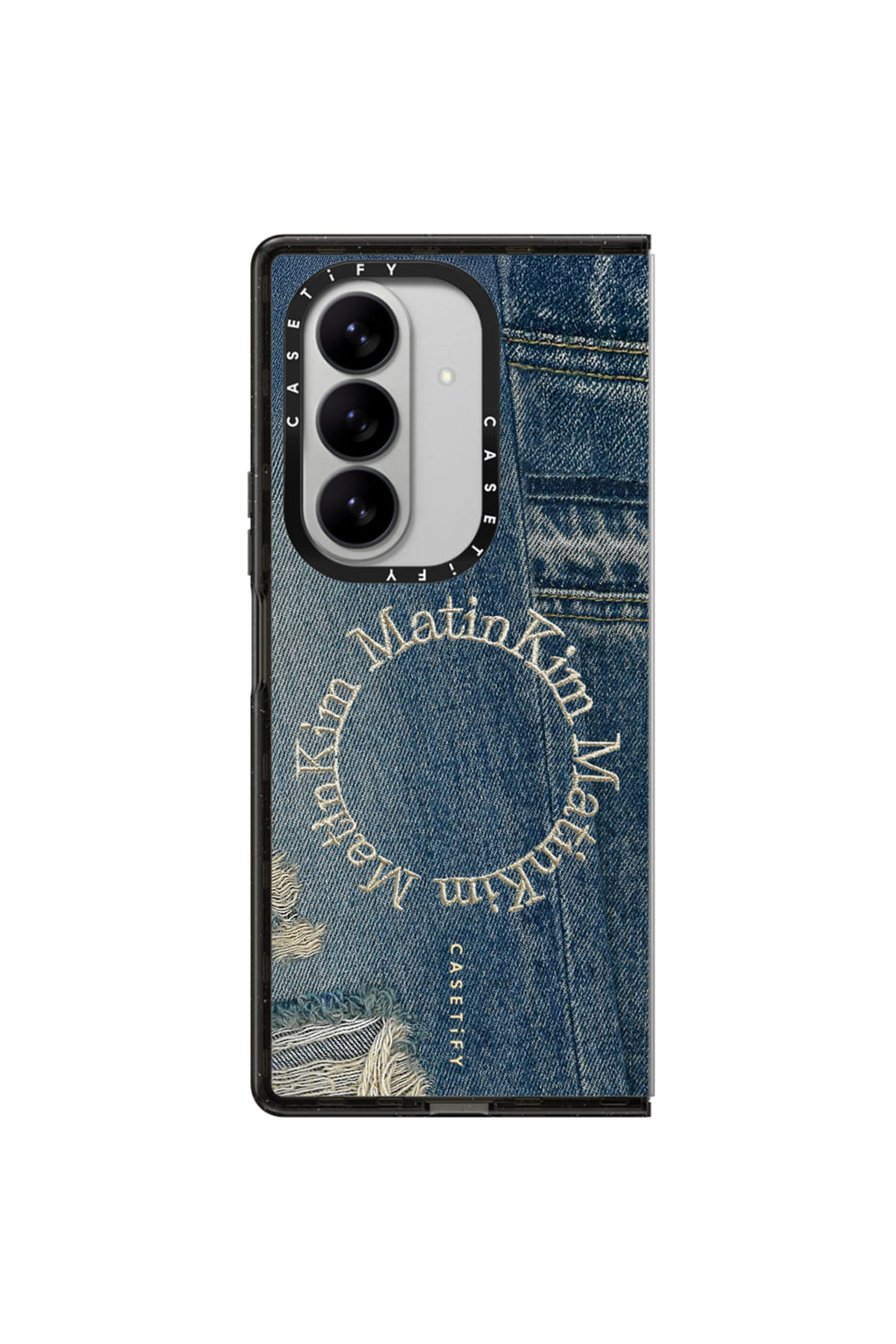 Matin Kim - Matin Kim X Casetify Denim Circle Case (Blue) product image 12 | TRAB K-Fashion Australia