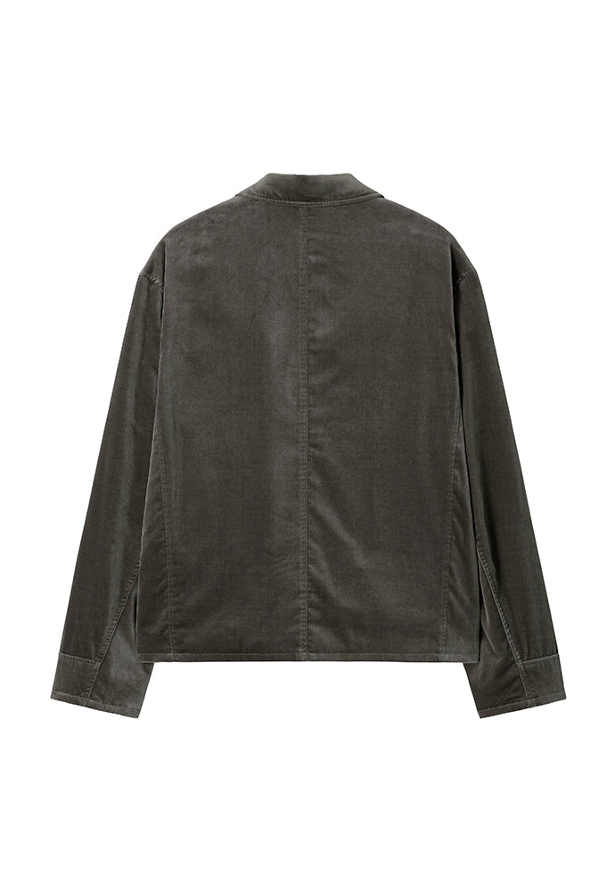 Art if acts - Velvet Sports Jacket (Wood Grey) product image 8 | TRAB K-Fashion Australia