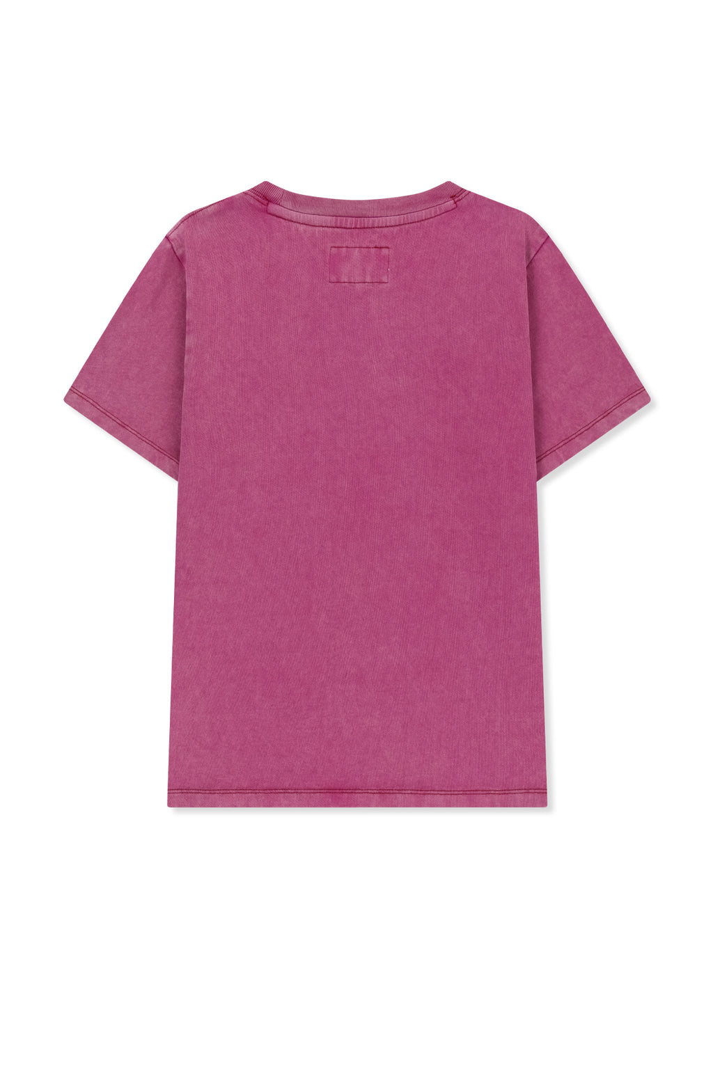 Matin Kim - Round Logo Graffiti Slim Top (Pink) product image 2 | TRAB K-Fashion Australia