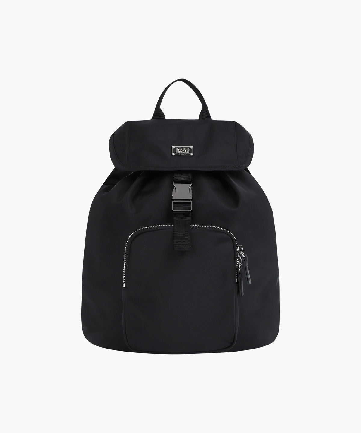 Marithe & Francois Girbaud - Classic Logo One Pocket Backpack (Black) product image 1 | TRAB K-Fashion Australia