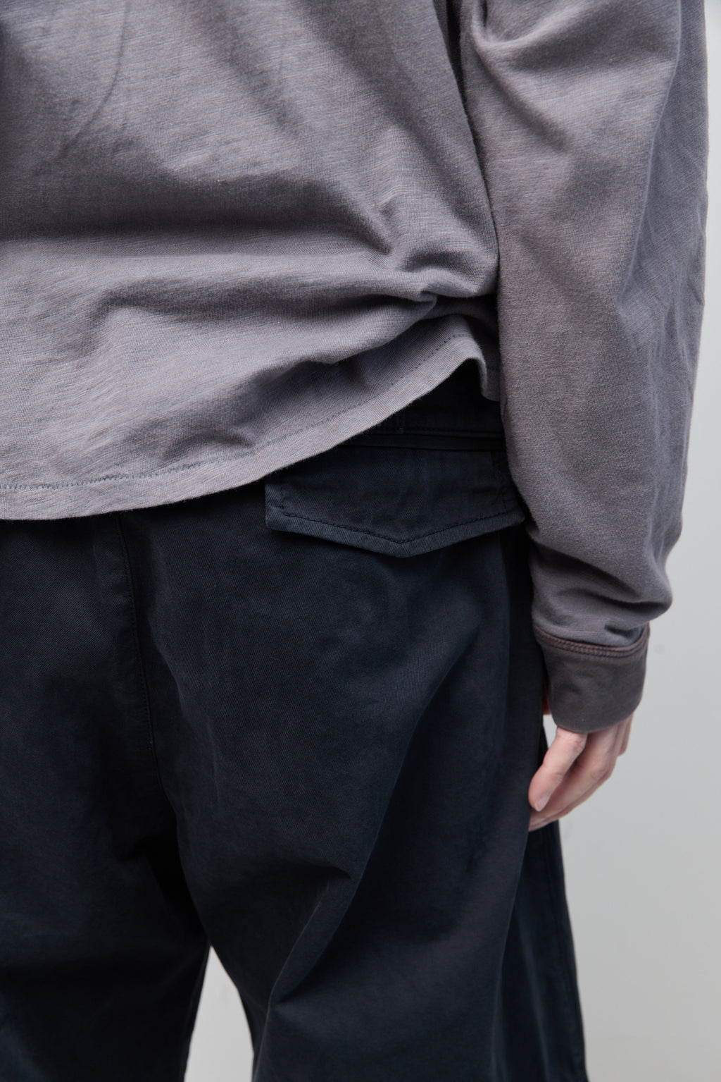 Hatchingroom - Shaped Trousers Dyed Ink (Black) product image 15 | TRAB K-Fashion Australia