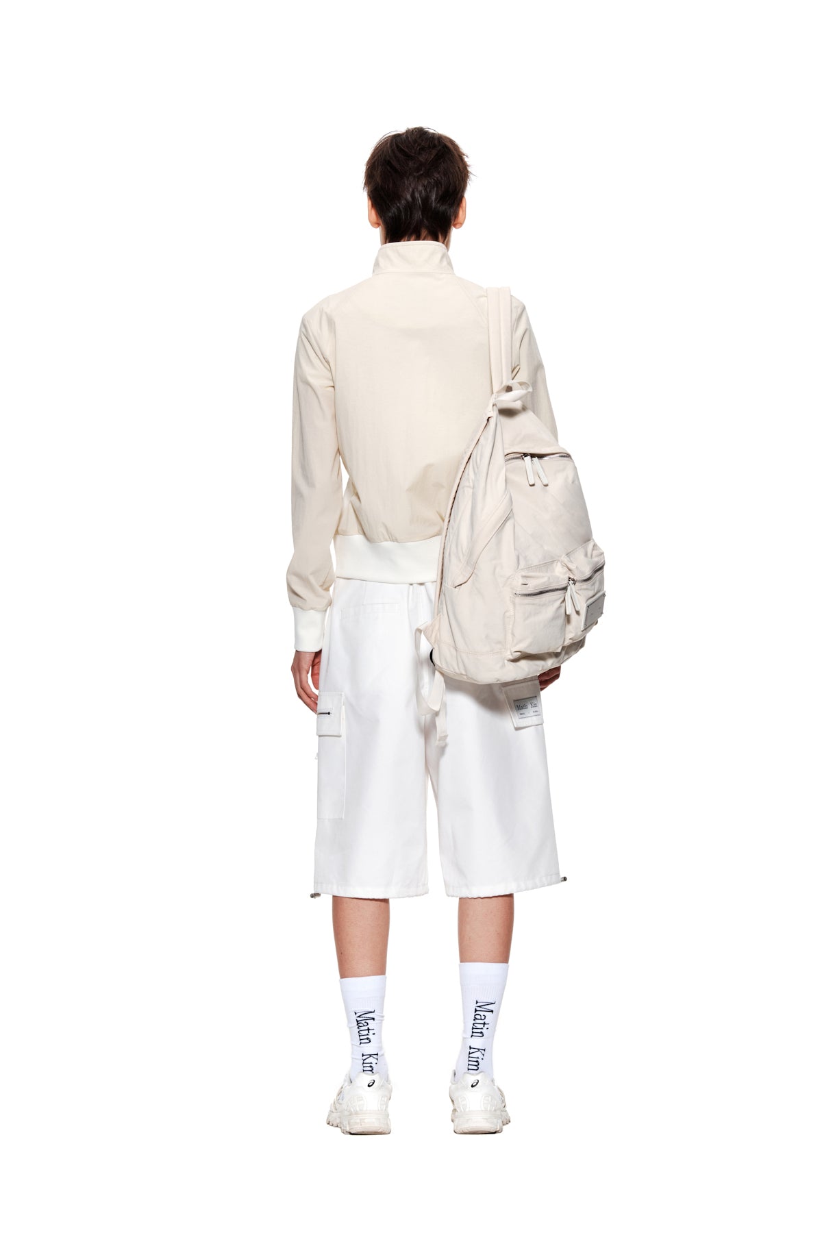 Matin Kim - Piping Track Jumper (Light Yellow) product image 7 | TRAB K-Fashion Australia