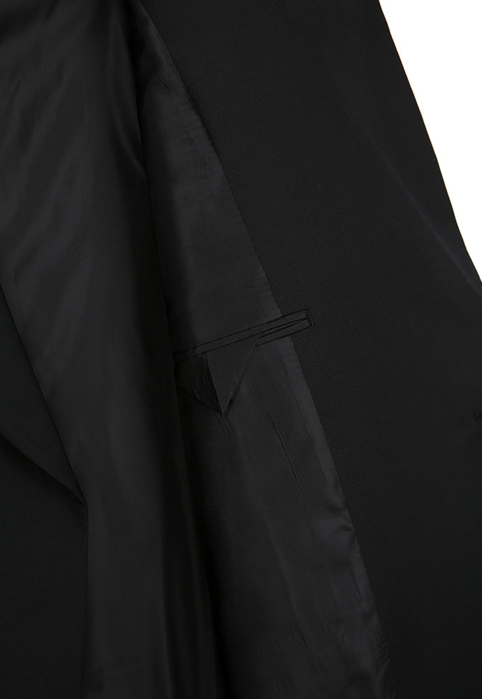 Tonywack - High Density Wool Hidden Button Blazer (Black) product image 10 | TRAB K-Fashion Australia