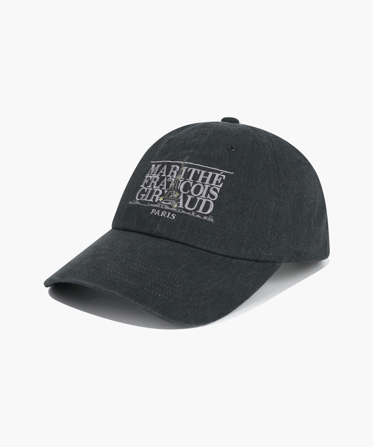 Marithe & Francois Girbaud - Eiffel Classic Logo Cap (Charcoal) product image 1 | TRAB K-Fashion Australia