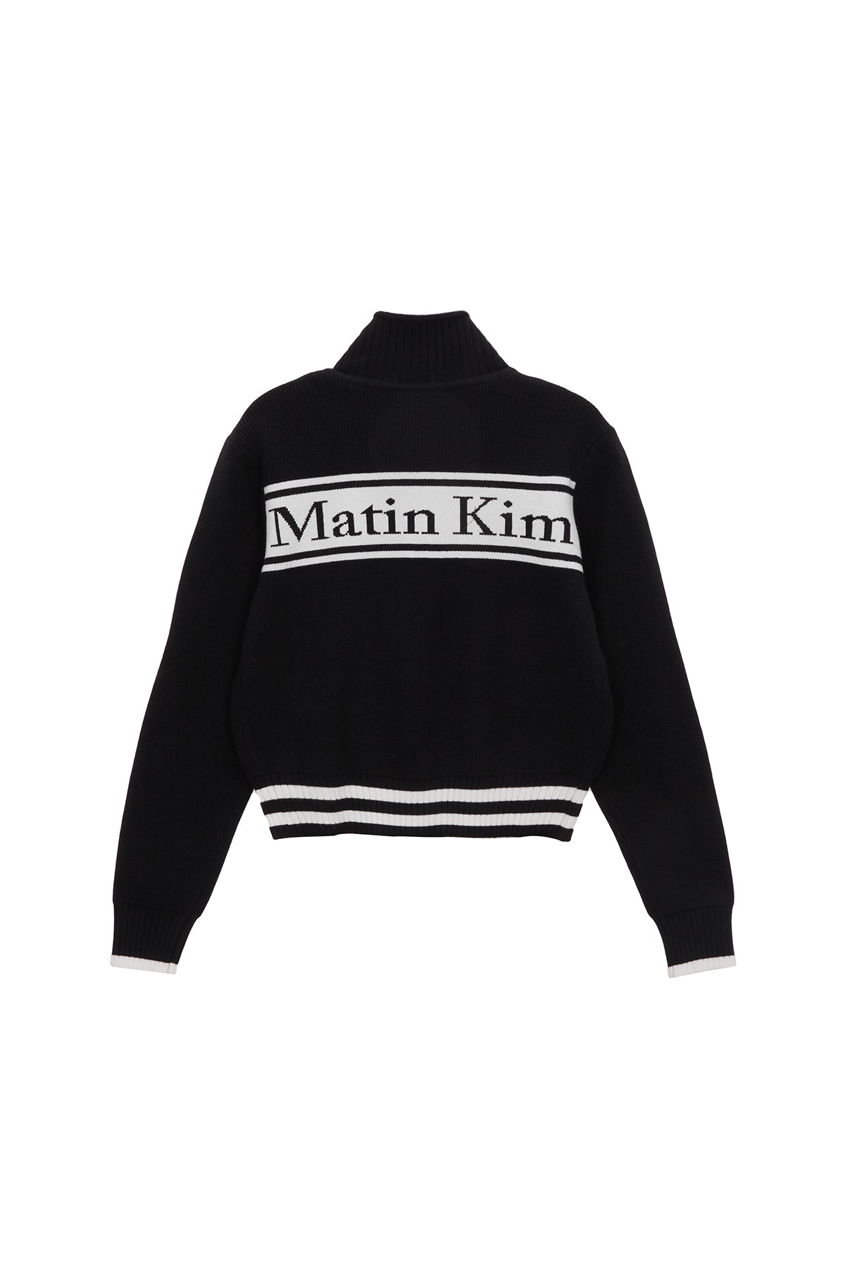 Matin Kim - Spell Point Stripe Knit Cardigan (Ivory) product image 12 | TRAB K-Fashion Australia