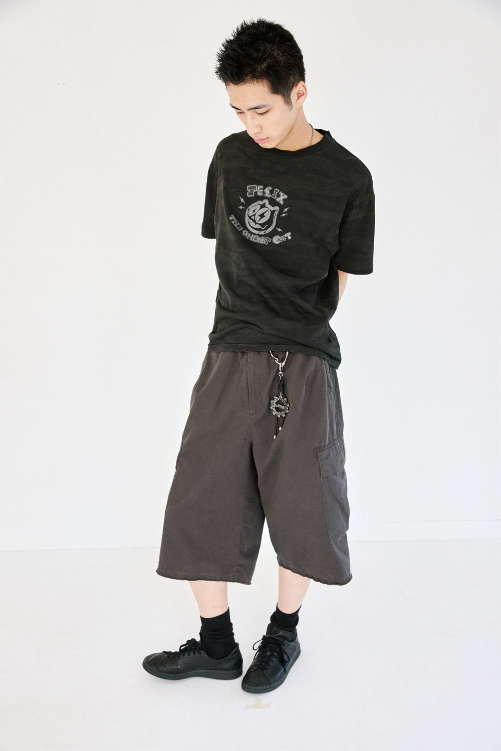 Hatchingroom - Lightning Ghost Felix Tee Over Dyed (Camo) product image 12 | TRAB K-Fashion Australia