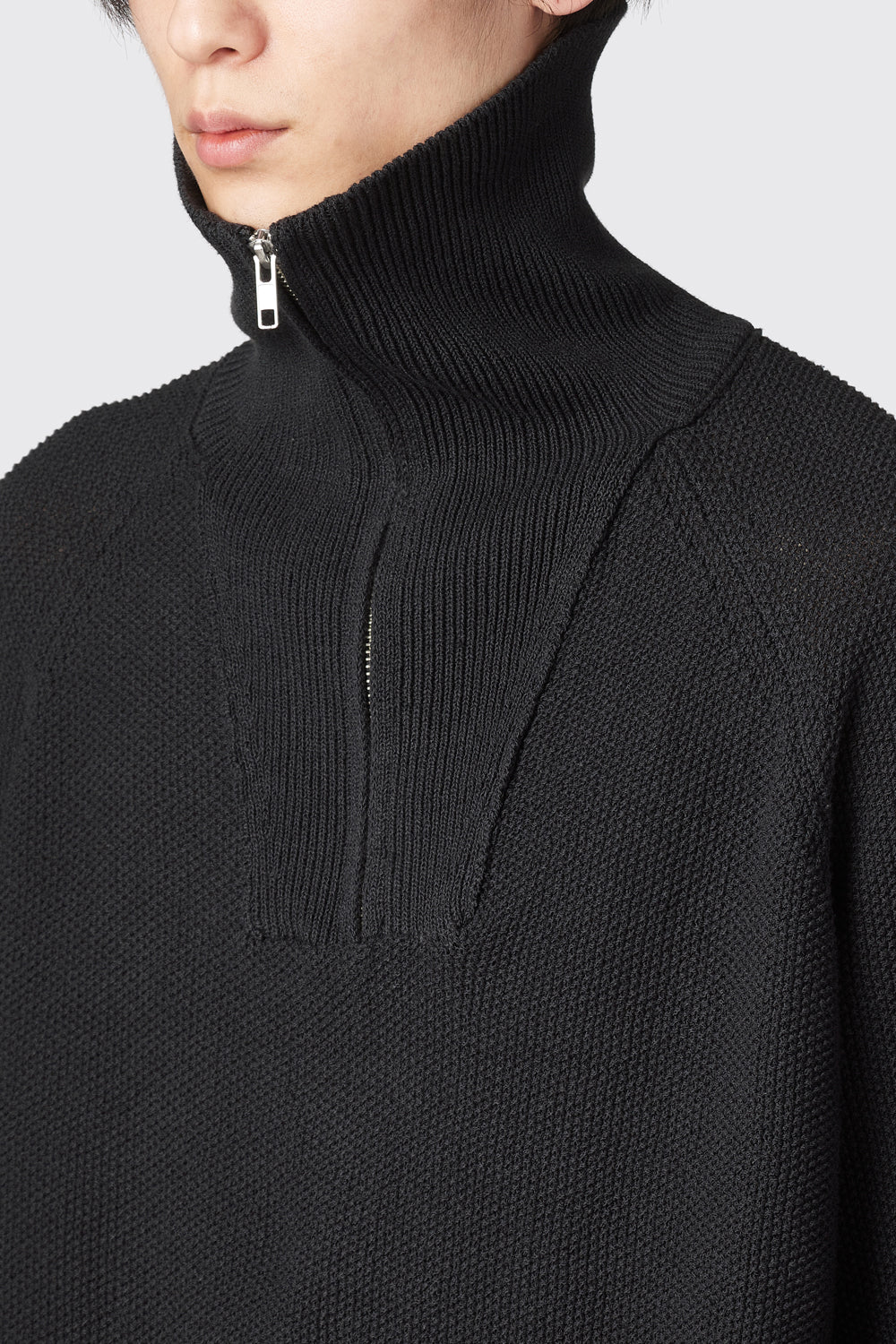 Hatchingroom - Vase Neck Knit (Black) product image 6 | TRAB K-Fashion Australia