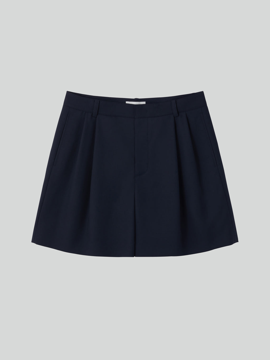 Recto - Double Pleated Shorts (Dark Navy) product image 4 | TRAB K-Fashion Australia