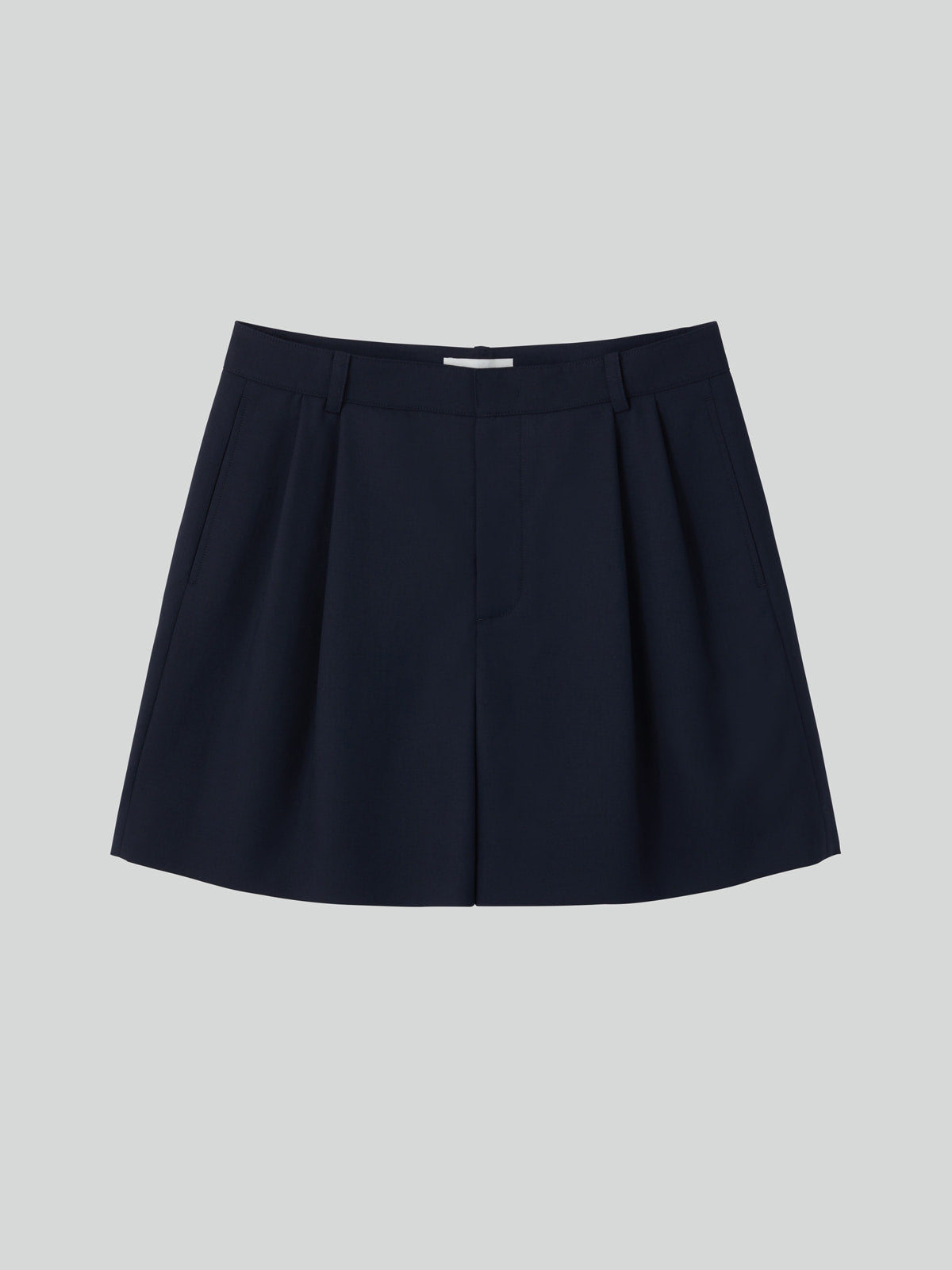 Recto - Double Pleated Shorts (Dark Navy) product image 4 | TRAB K-Fashion Australia