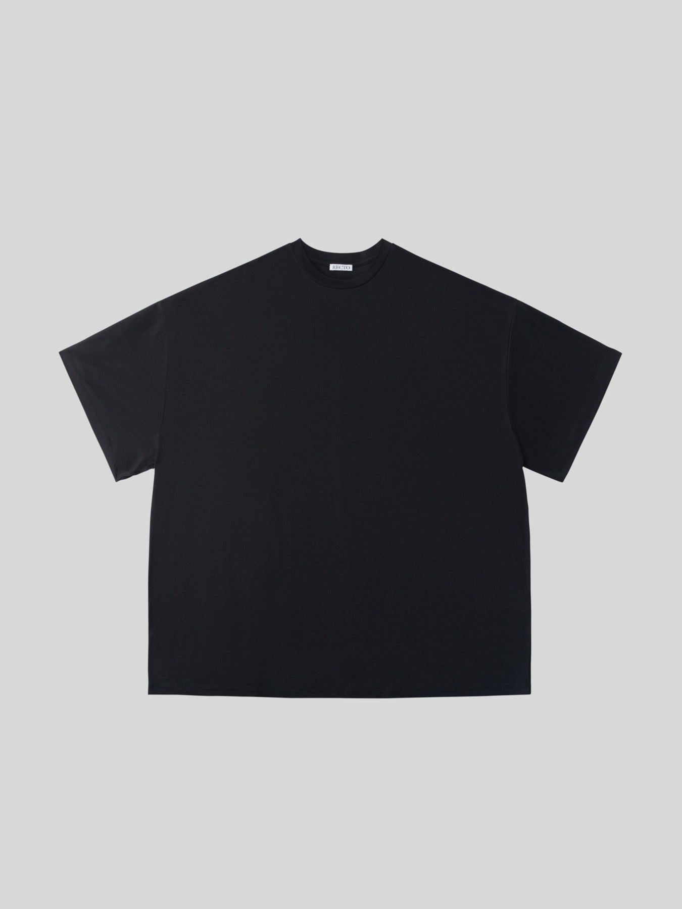 Recto - Fluid Oversized T-Shirt (Black) product image 1 | TRAB K-Fashion Australia