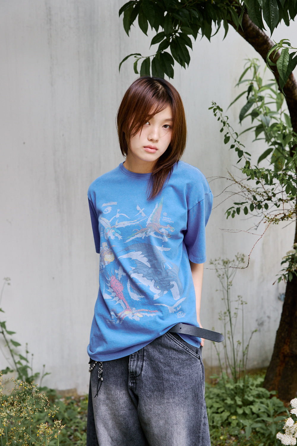 Hatchingroom - Dragons Tee Vintage (Blue) product image 8 | TRAB K-Fashion Australia