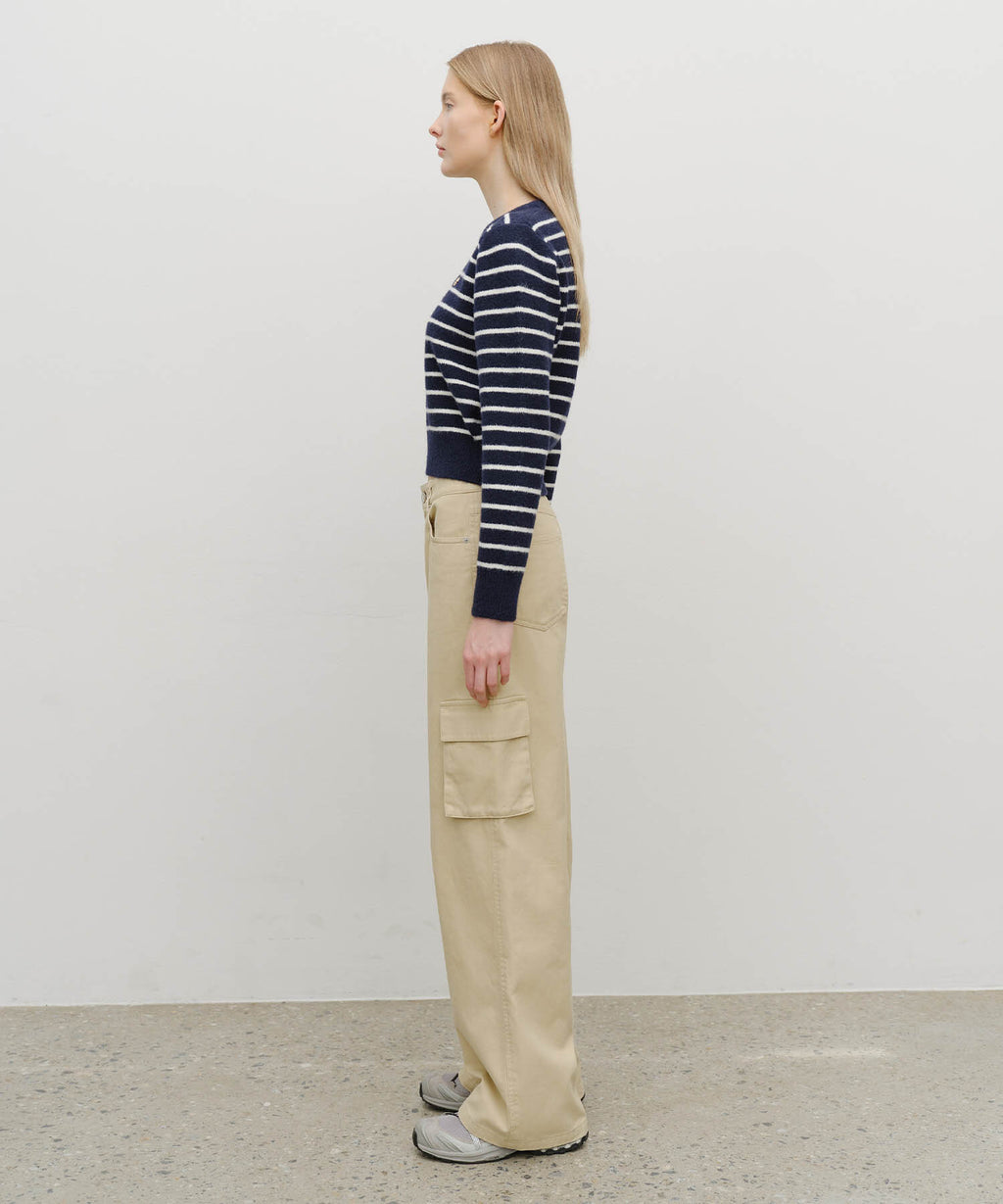 Marithe & Francois Girbaud - Cargo Pants (Beige) product image 4 | TRAB K-Fashion Australia