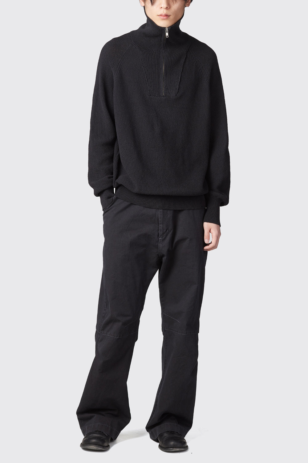 Hatchingroom - Vase Neck Knit (Black) product image 13 | TRAB K-Fashion Australia