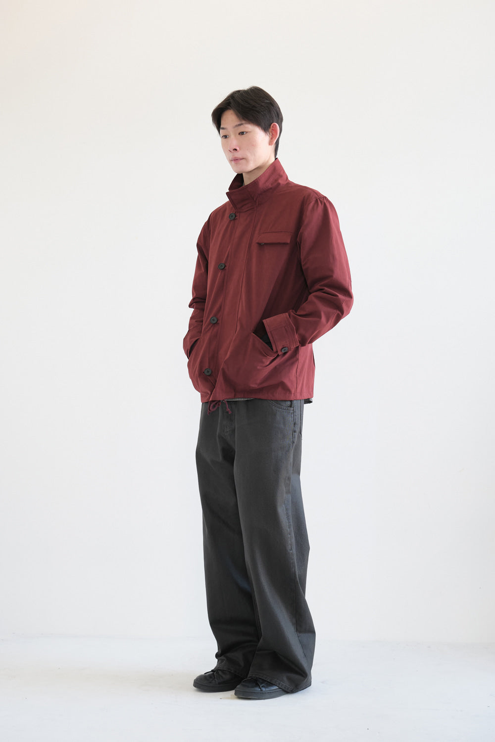 Hatchingroom - Regular Parka (Dark Red) product image 7 | TRAB K-Fashion Australia