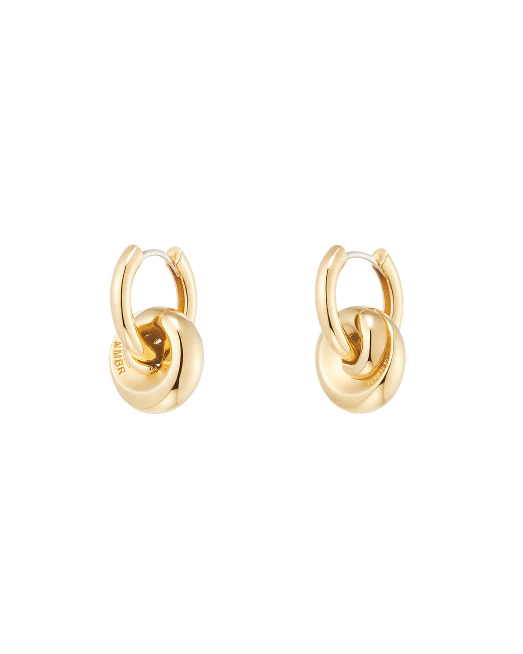 Numbering - Swirl Hoop Earrings #7212 product image 6 | TRAB K-Fashion Australia