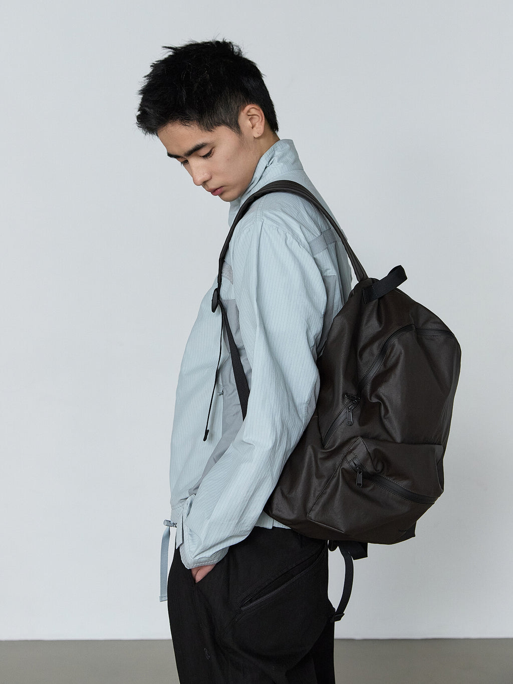 San San Gear - Sheen Backpack Brown product image 1 | TRAB K-Fashion Australia