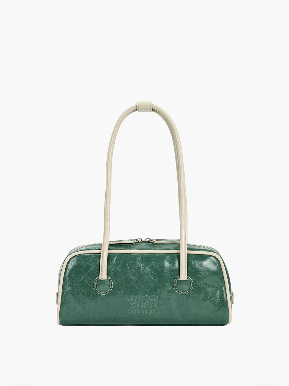 Marge Sherwood - Soft Boston Ew Piping (Hunter Green Crinkle+Cream Beige Crinkle) product image 4 | TRAB K-Fashion Australia