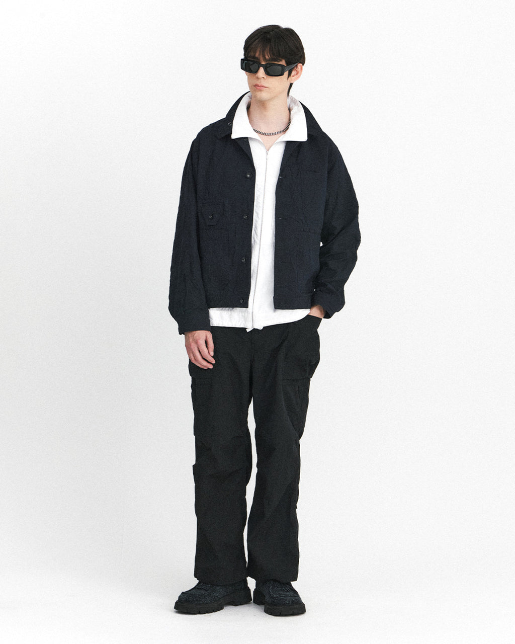 Eastlogue - Weekend Blues Jacket (Crease Navy) product image 1 | TRAB K-Fashion Australia