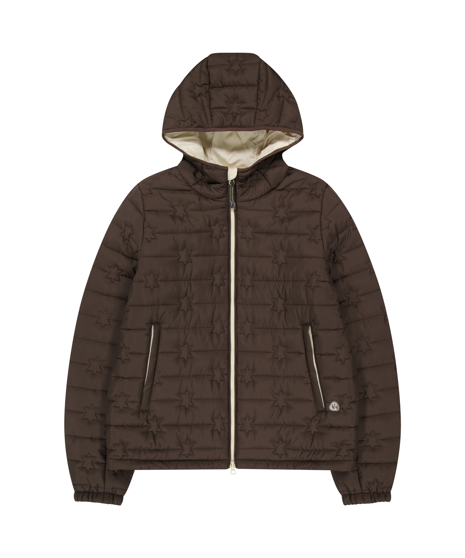 Coyseio - Fluffy Light Padded Jacket (Brown) product image 1 | TRAB K-Fashion Australia
