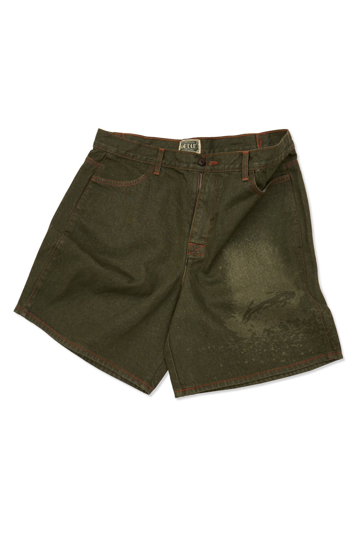 Ioedle - Collision Garden Laser Shorts (Green) product image 1 | TRAB K-Fashion Australia
