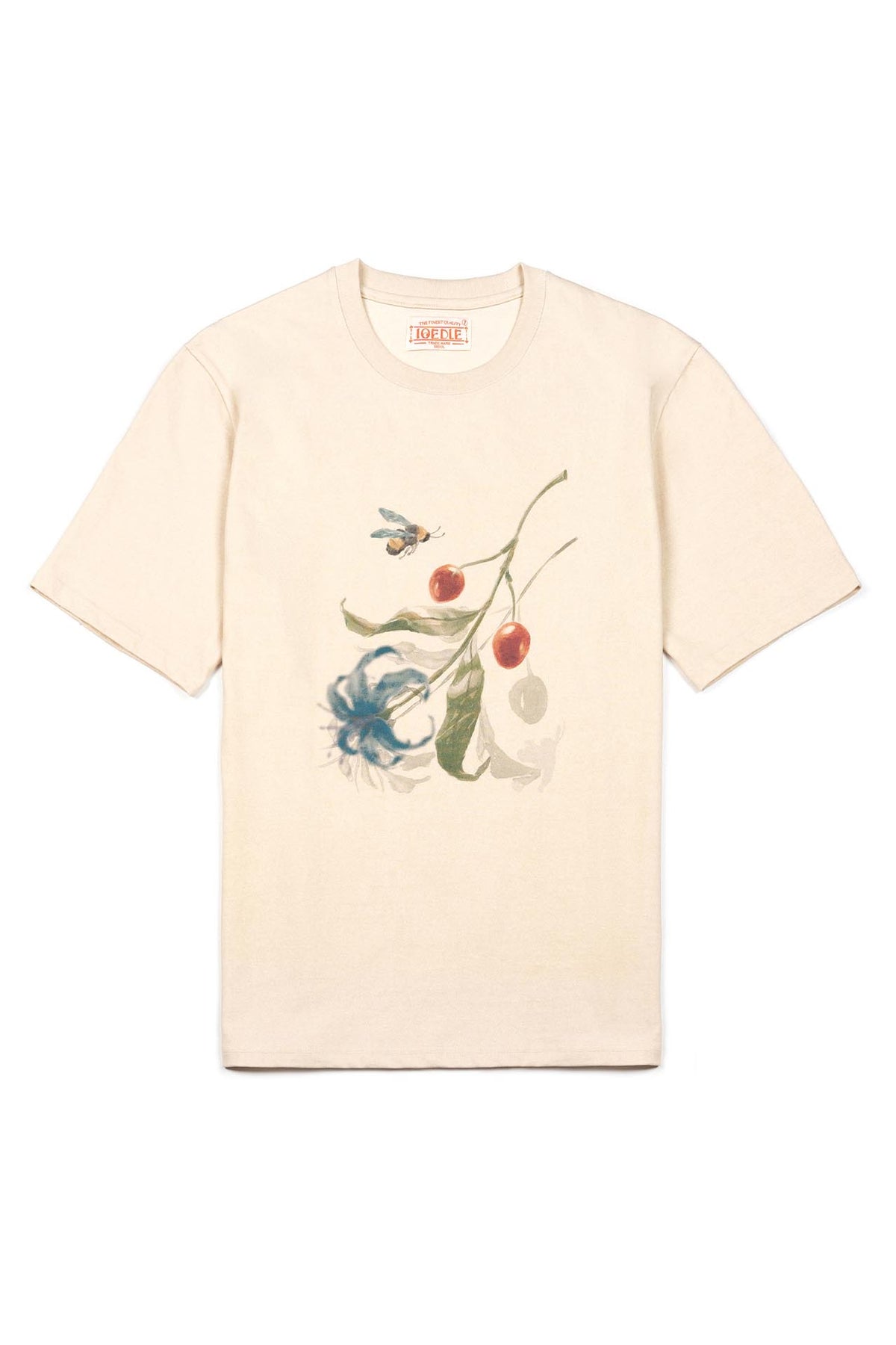 Ioedle - Drowsy Withered Flower T-Shirt (Beige) product image 2 | TRAB K-Fashion Australia