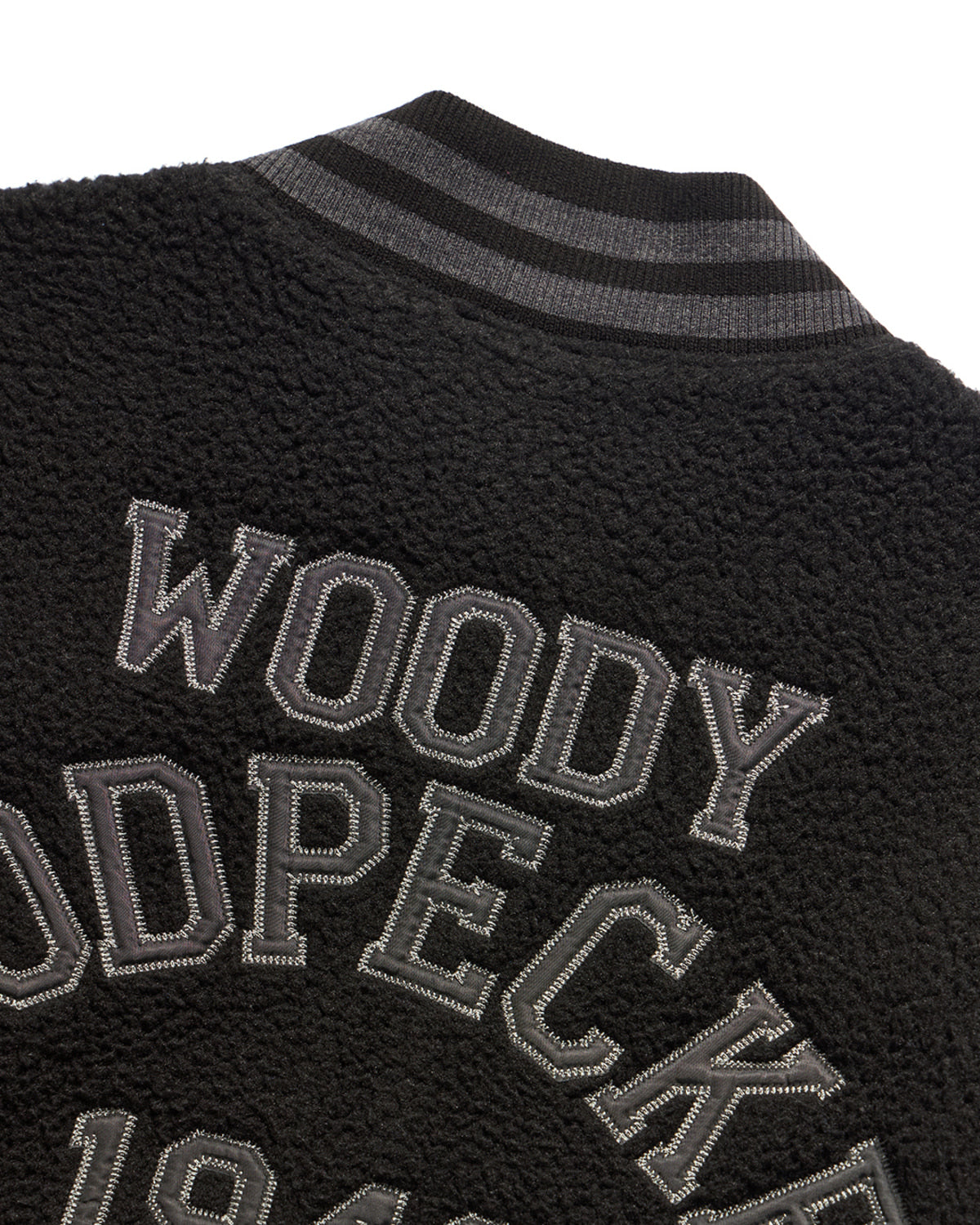 Eastlogue - Woody Fleece Half Zip-up Sweat (Black) product image 4 | TRAB K-Fashion Australia