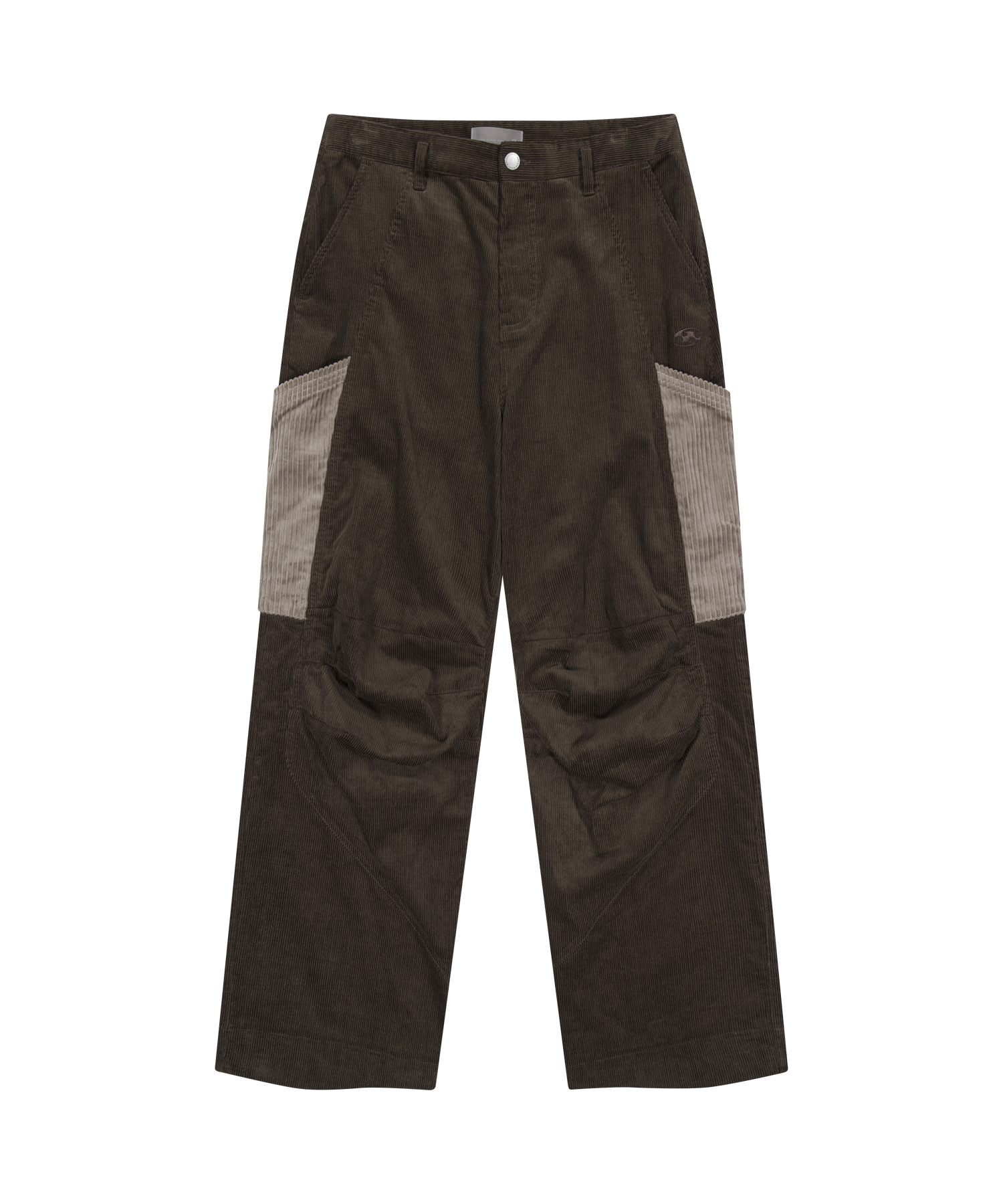 San San Gear - Corduroy Pocket Pants (Brown) product image 7 | TRAB K-Fashion Australia