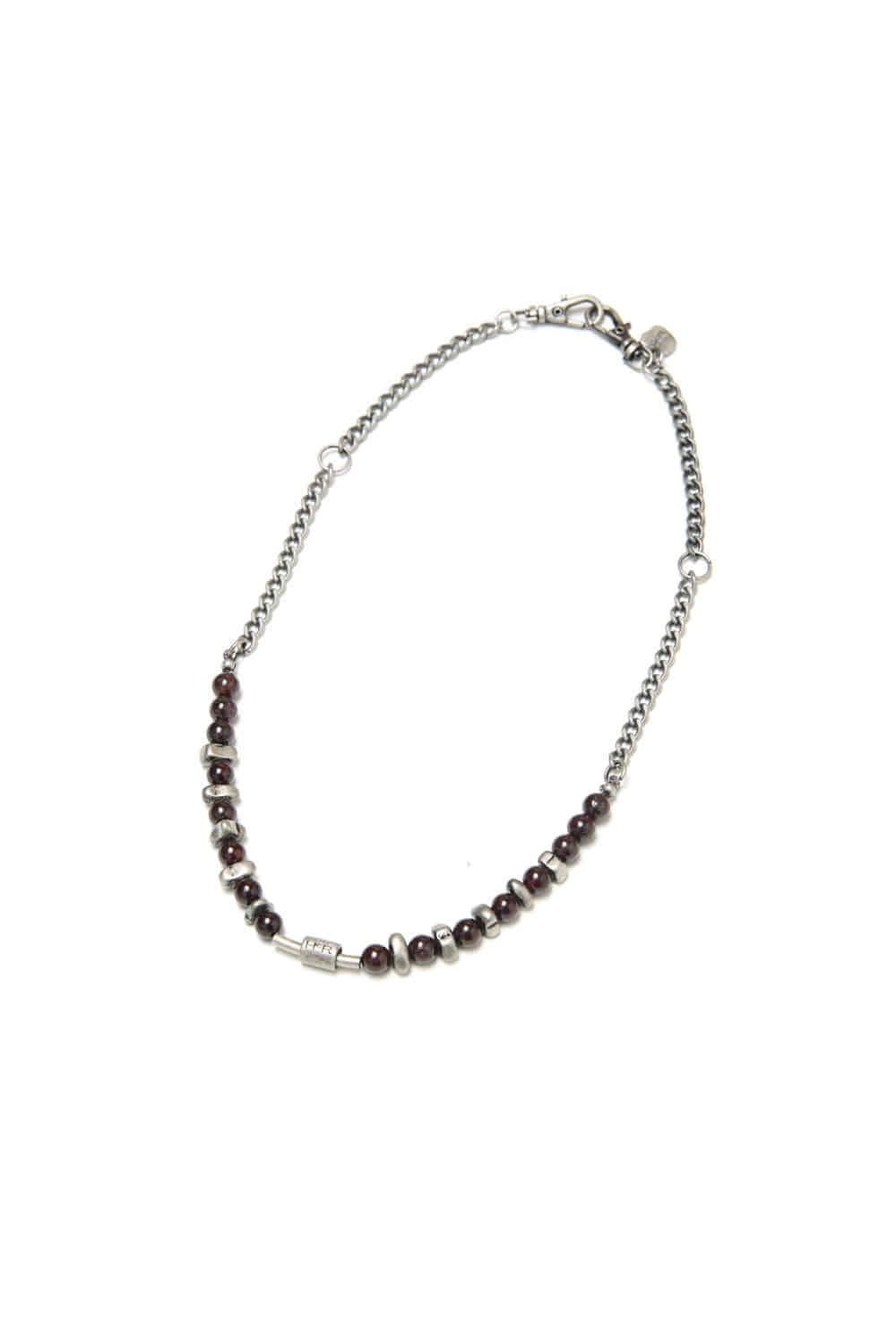 Hatchingroom - Gem Stone 2Way Necklace Garnet (OC) product image 2 | TRAB K-Fashion Australia