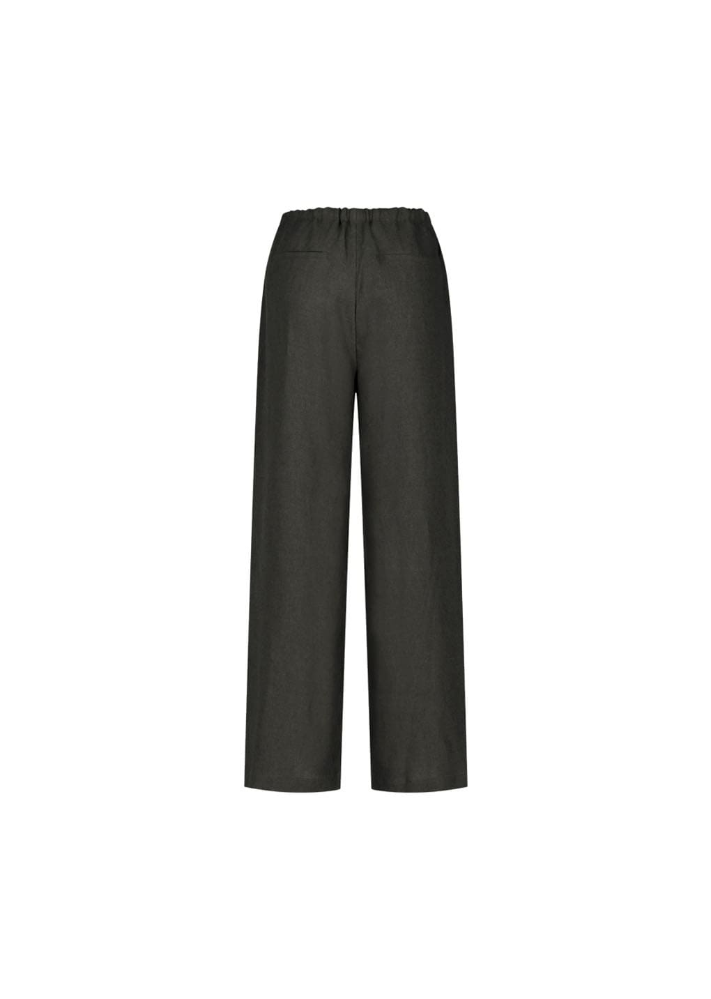 Amomento - Linen Banding Pants (Khaki Grey) product image 6 | TRAB K-Fashion Australia