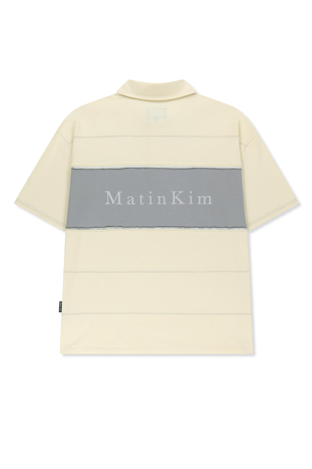 Matin Kim - Cut Out Block Collar Top (Ivory) product image 2 | TRAB K-Fashion Australia